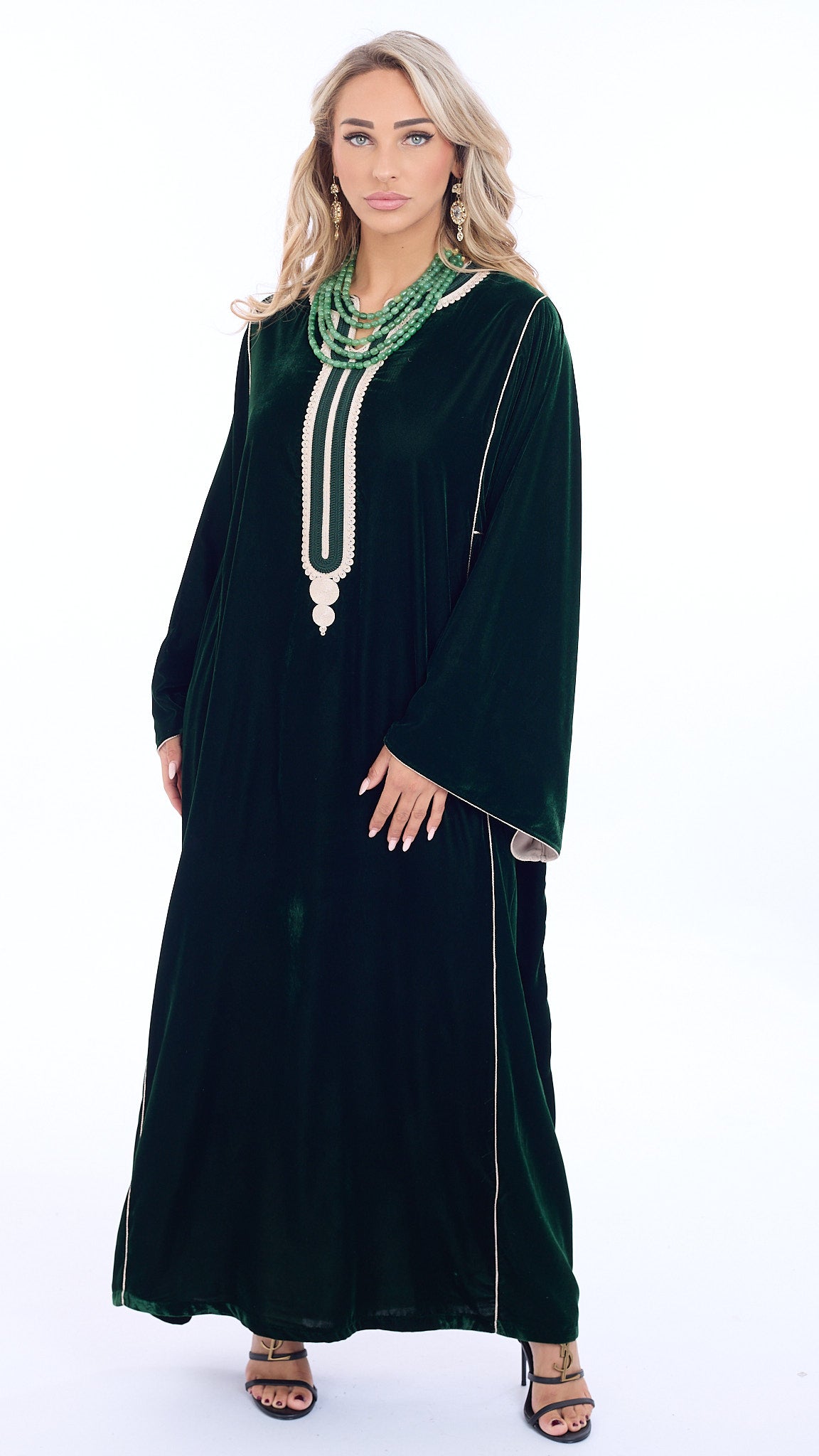 Caftan Sherin Darkgreen