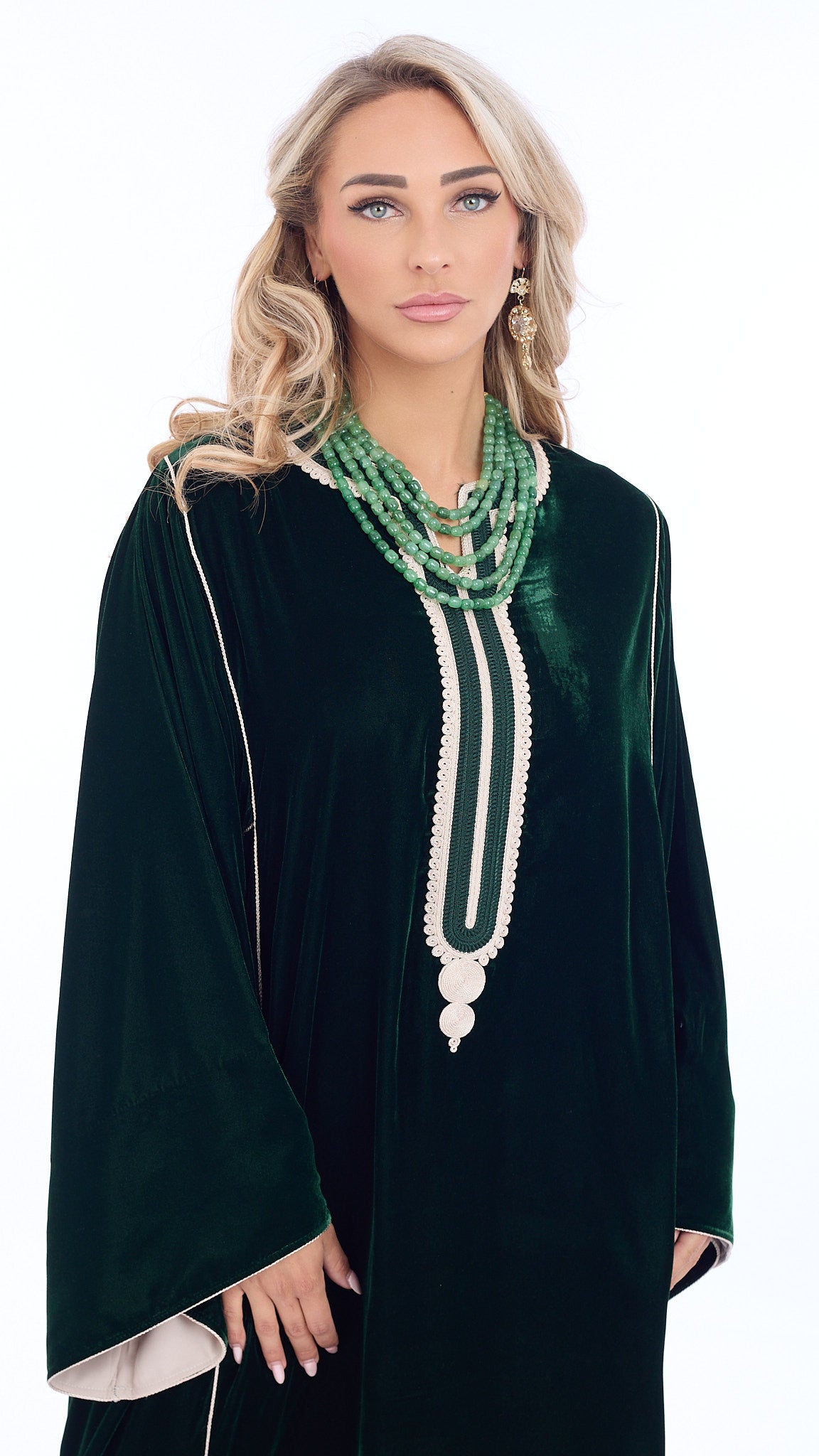 Caftan Sherin Darkgreen