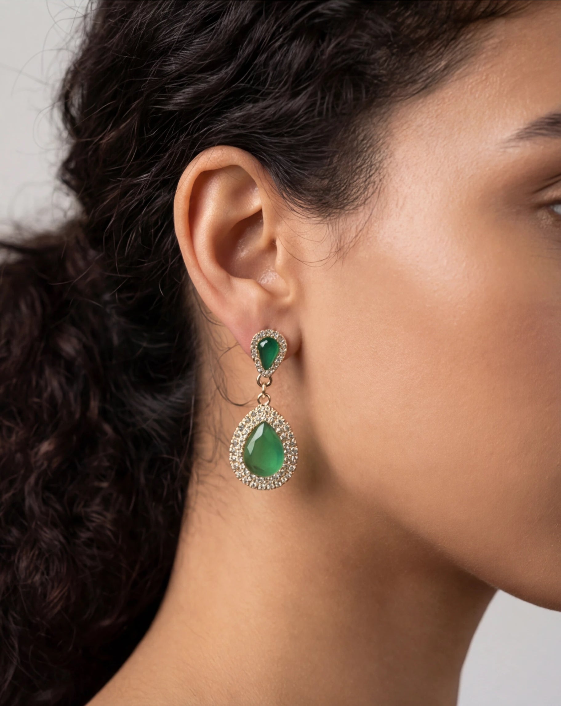 Earrings Hy Green