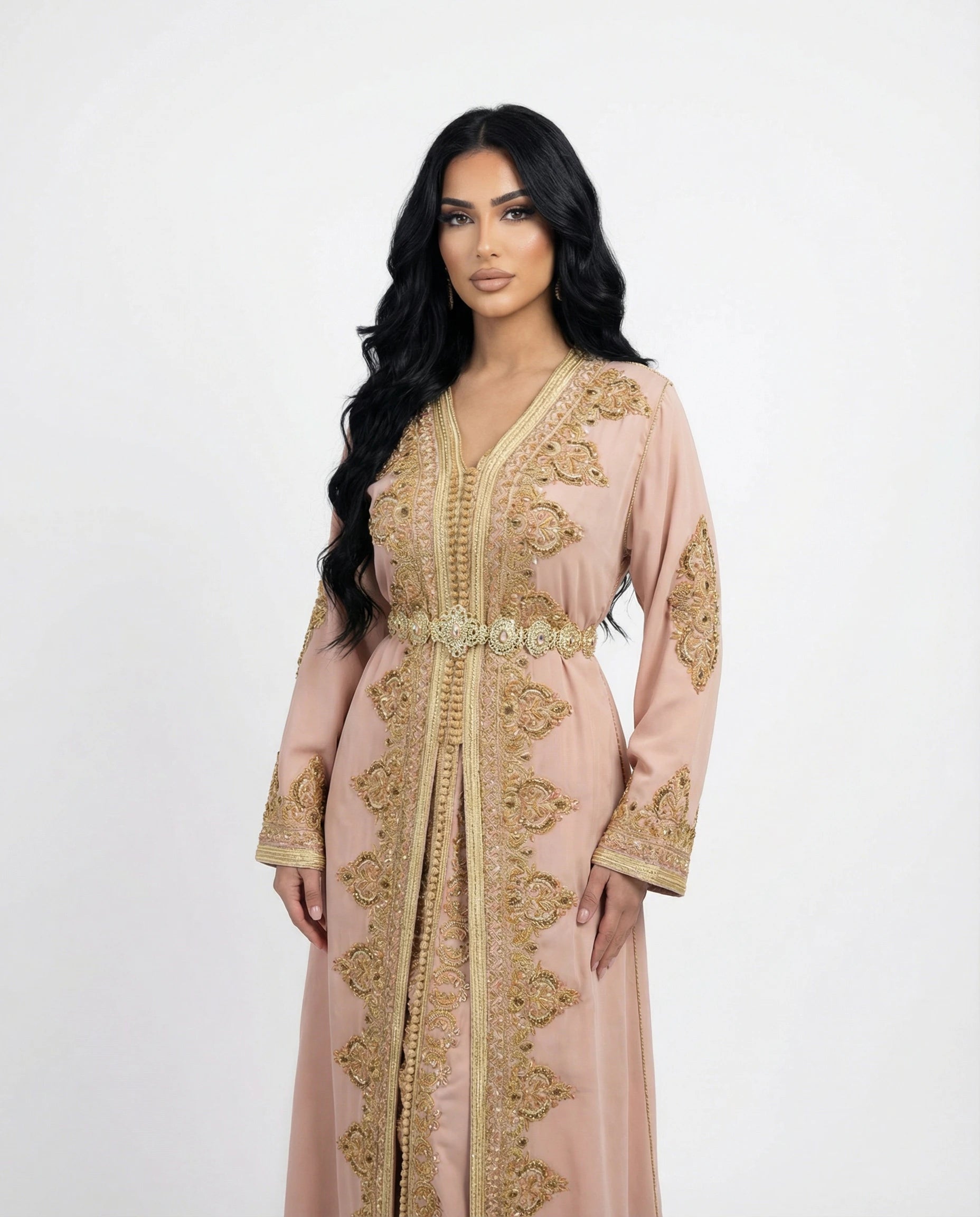 Caftan Zena Salmon