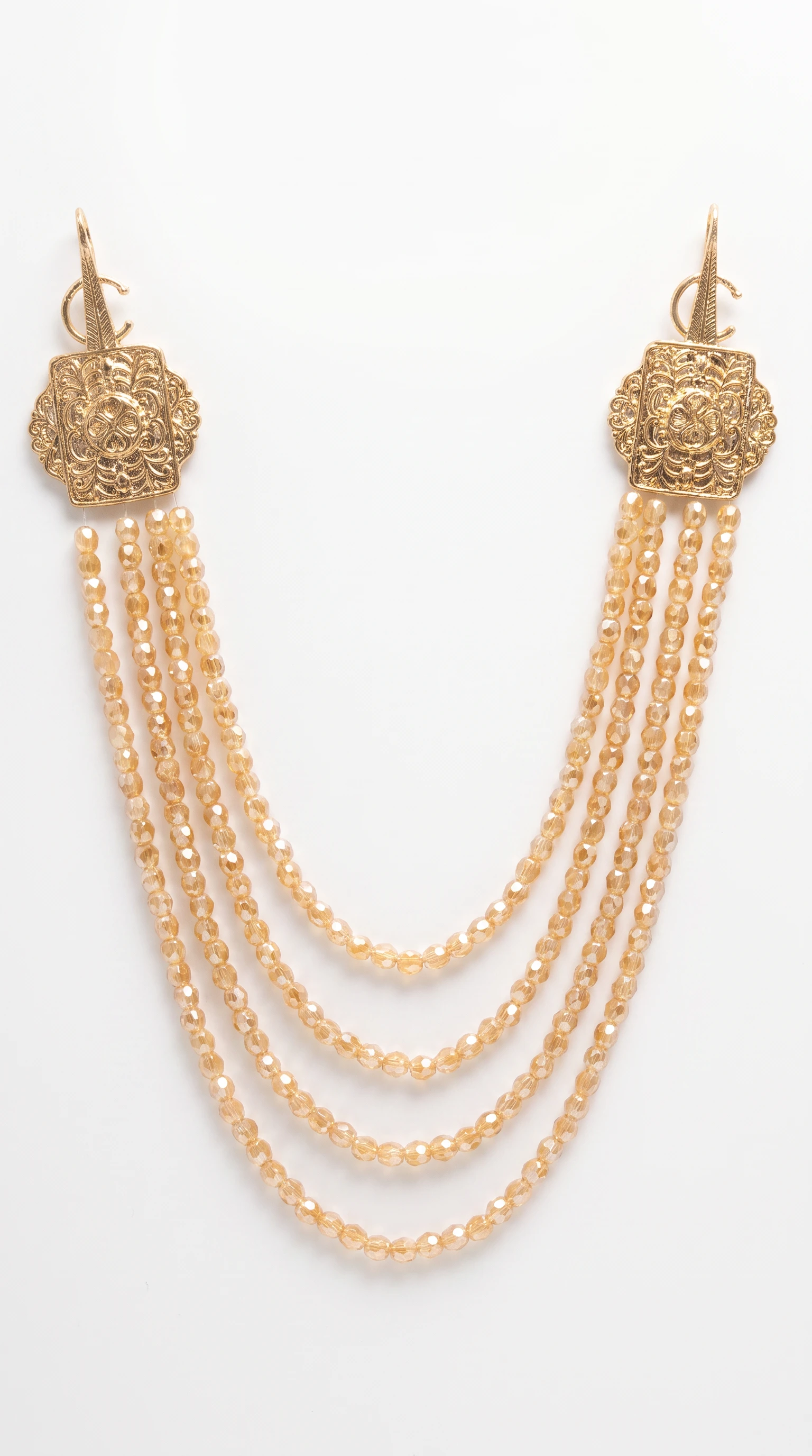 NIss Shoulder Necklace Champagne