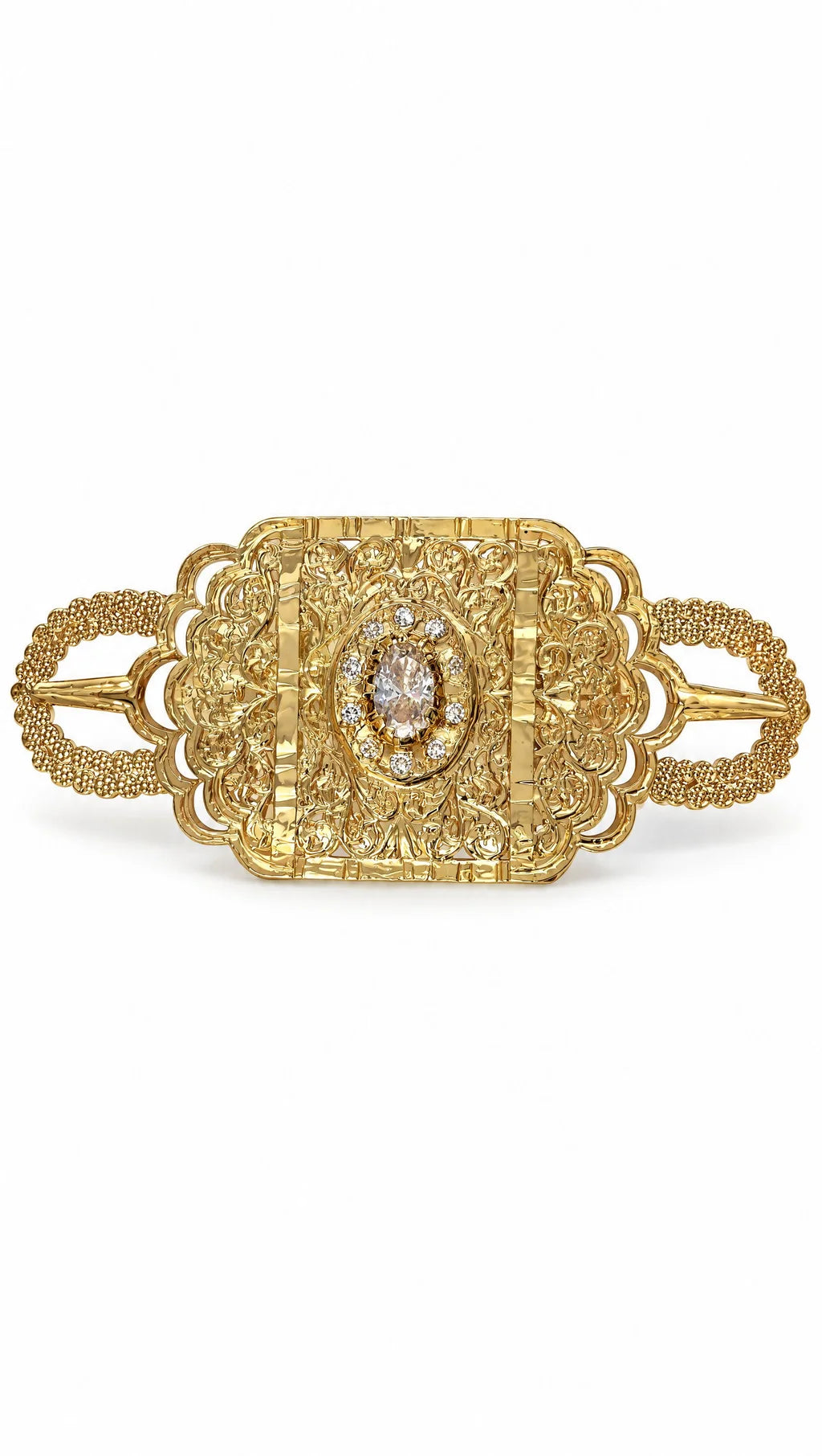 Belt Broch Jing Gold