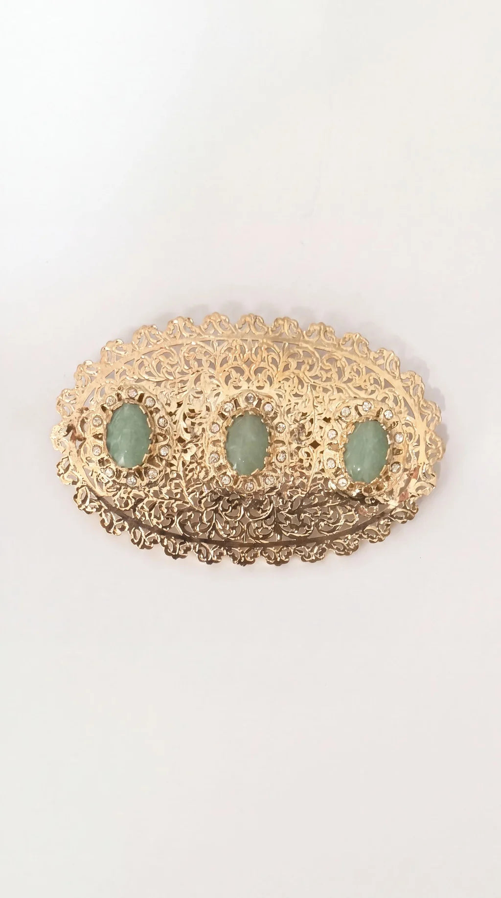 Belt Broch Lian Gold/Mintgreen