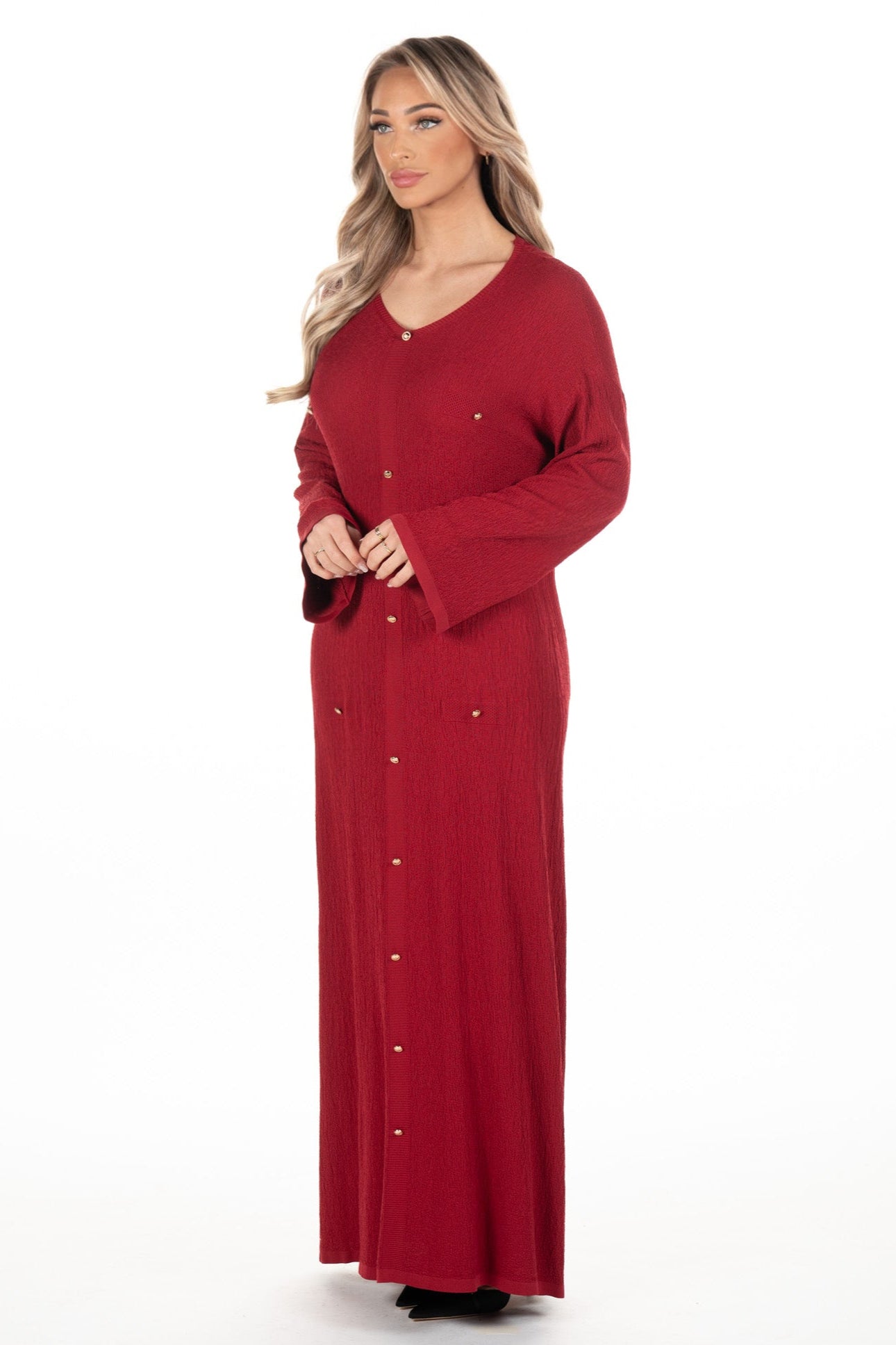 Dress Elodie Wine Red