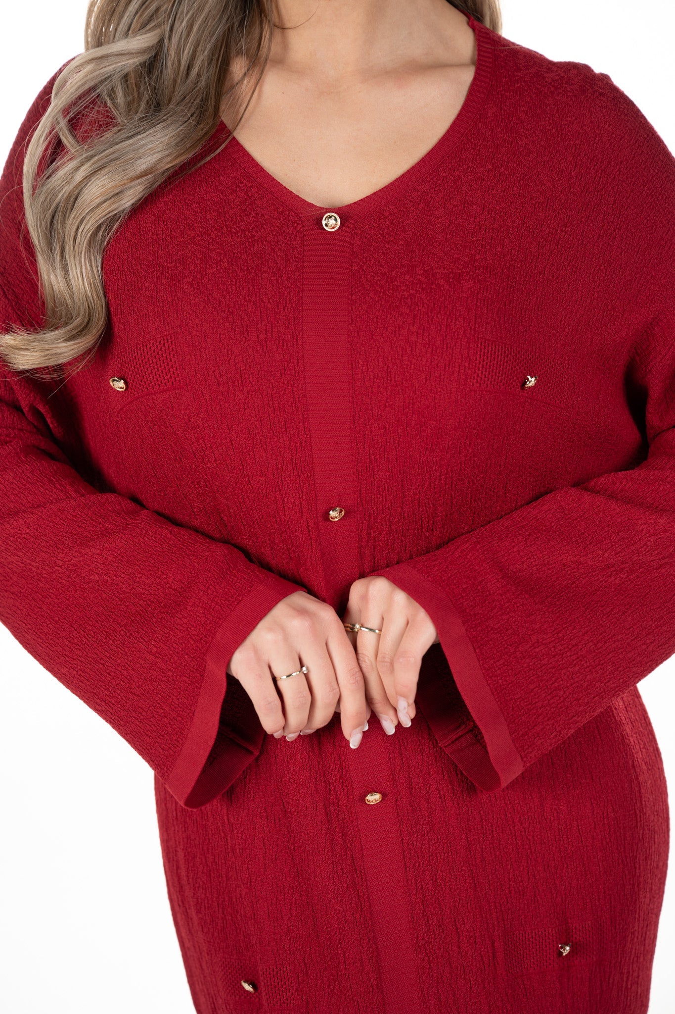 Dress Elodie Wine Red