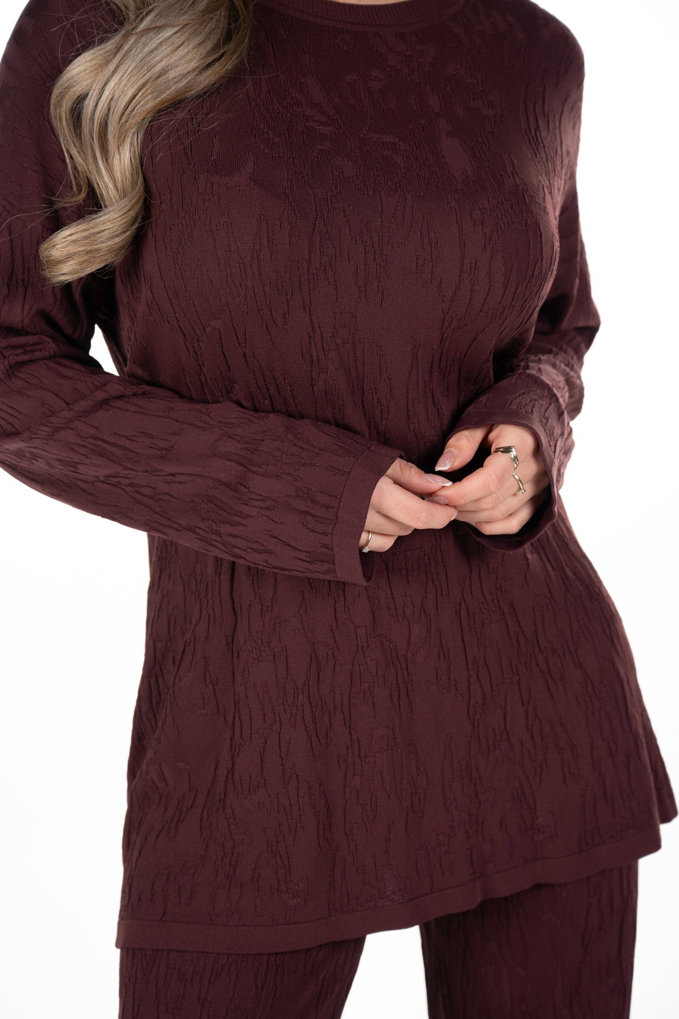 Set Lea Coffee Brown