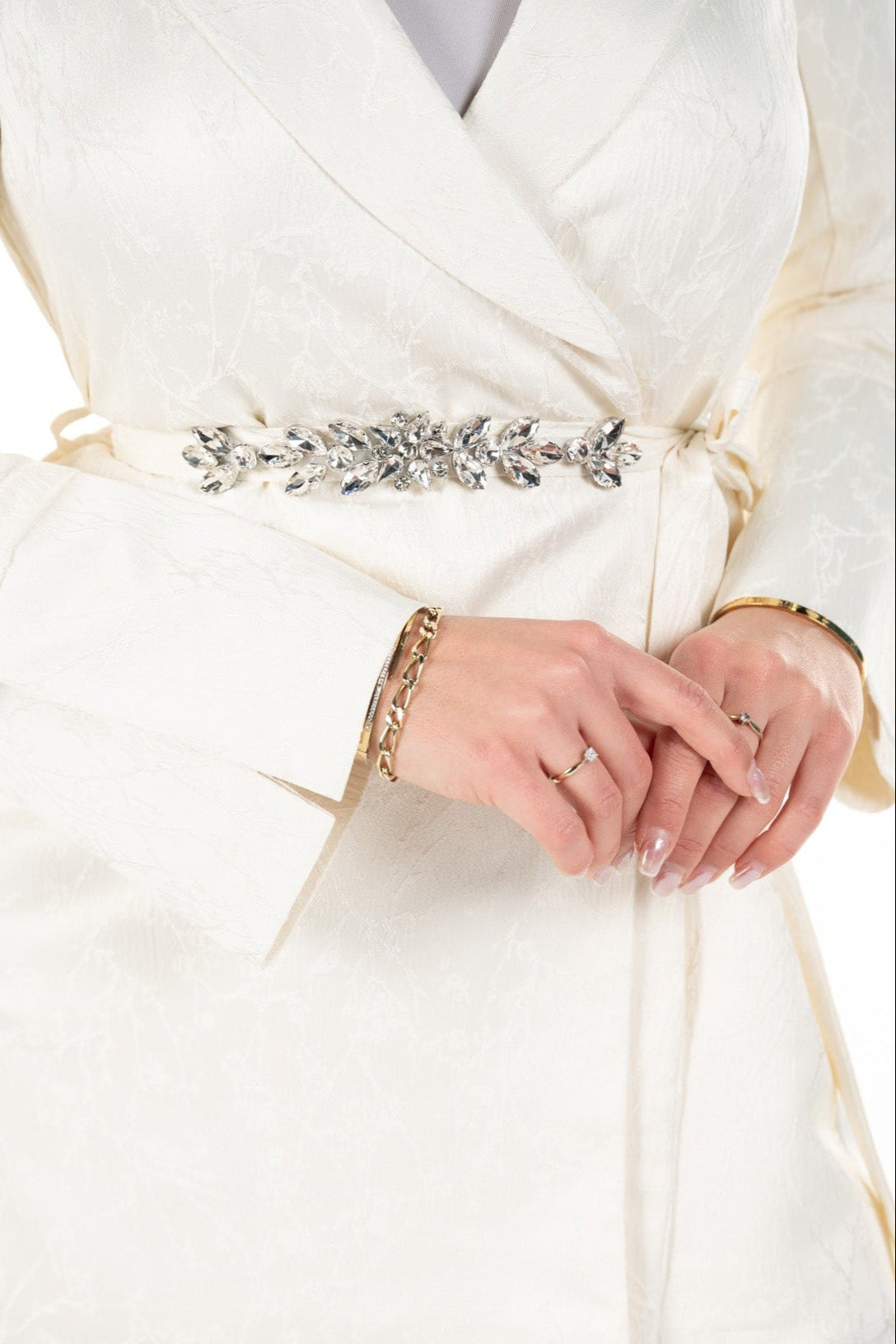 Trouser Suit Jolie White