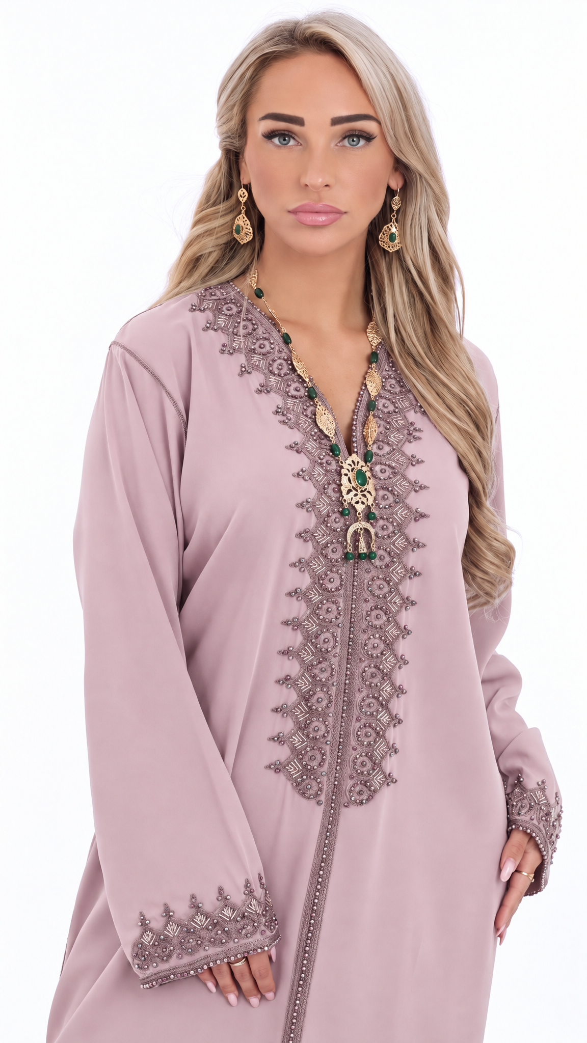 Caftan Camilia Paleviolet Pink