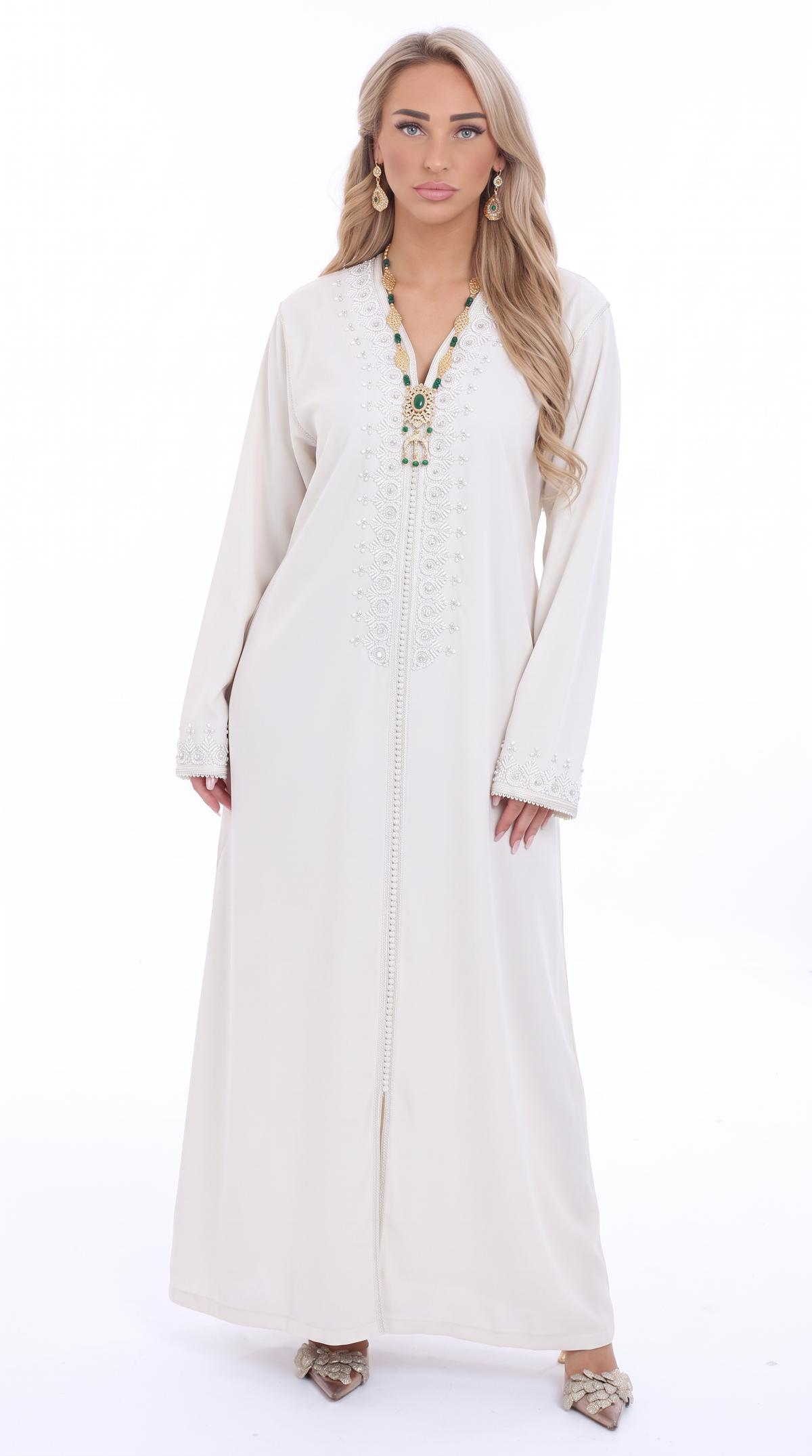 Caftan Camilia Brokenwhite