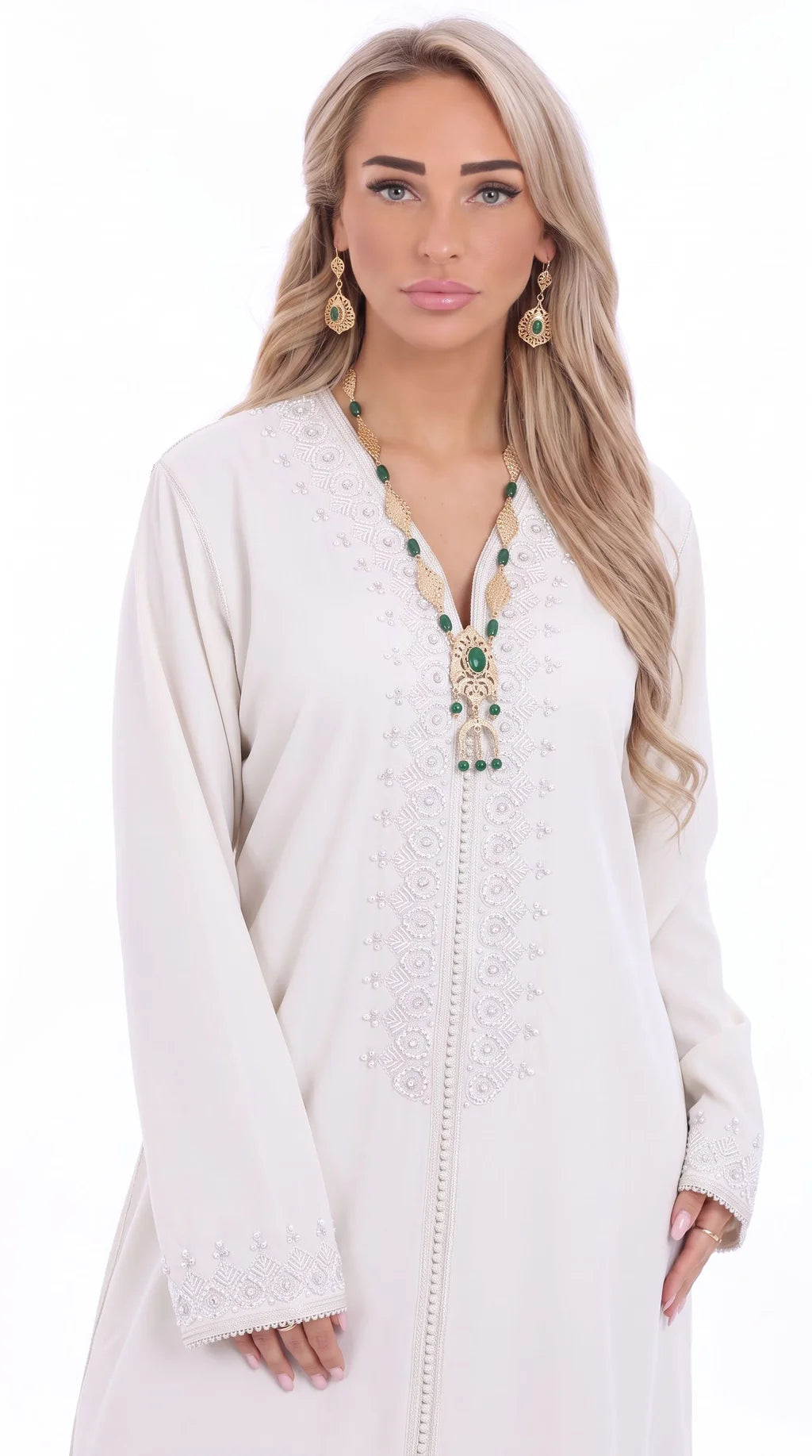 Caftan Camilia Brokenwhite