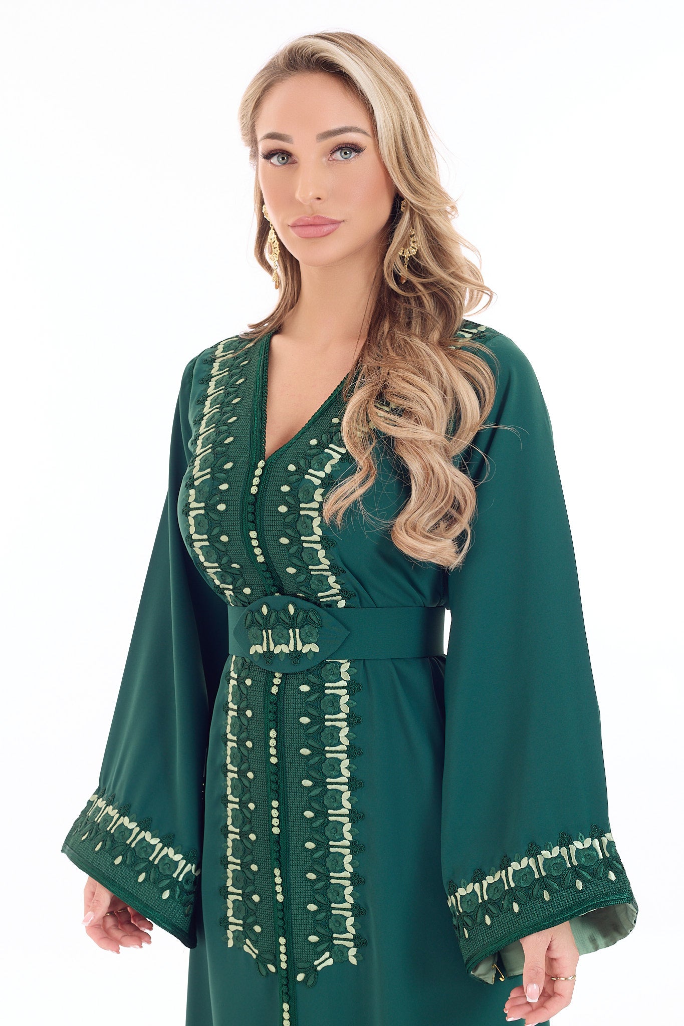 Caftan Batoul Darkgreen