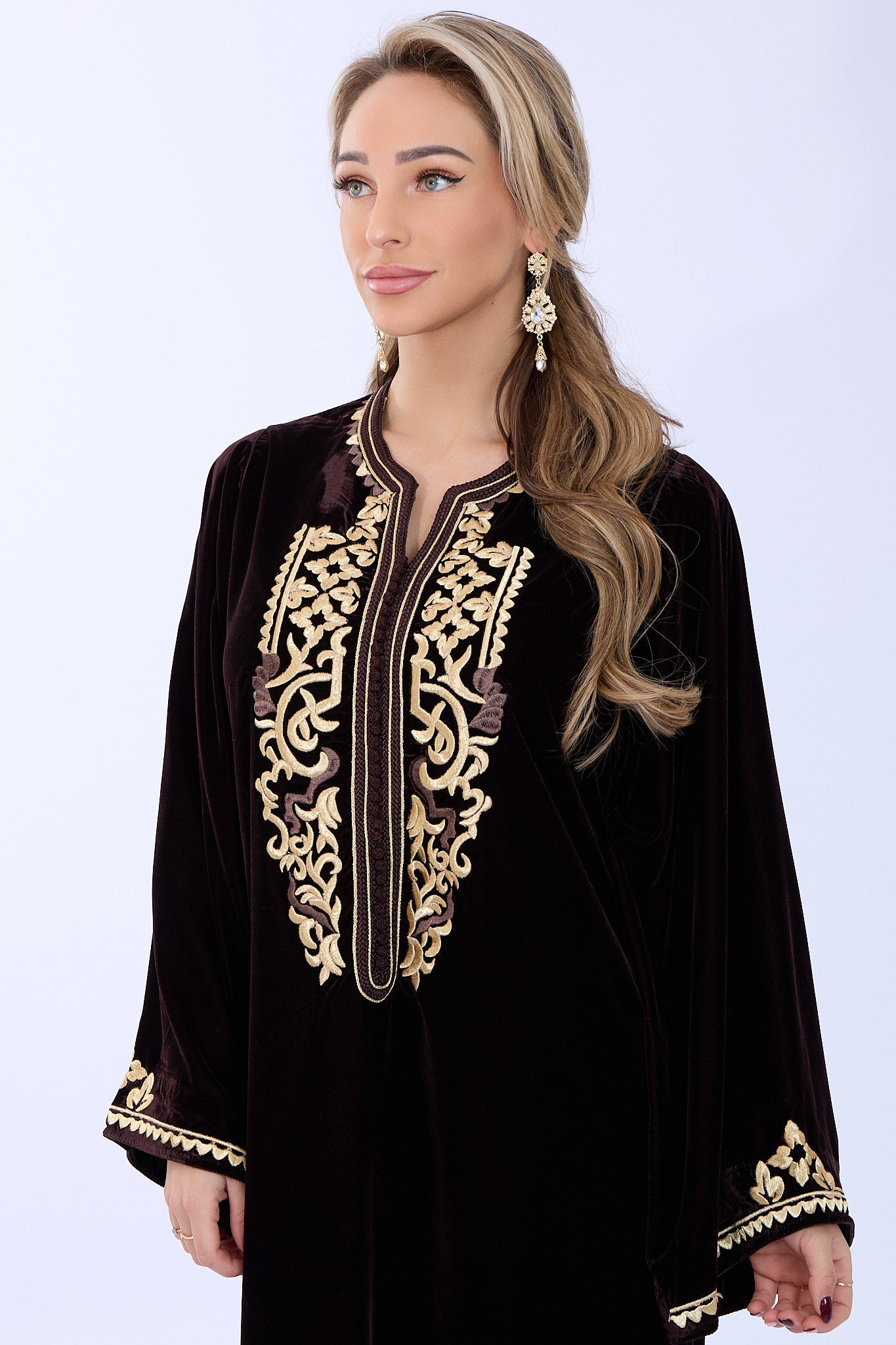 Caftan Bisan Brown