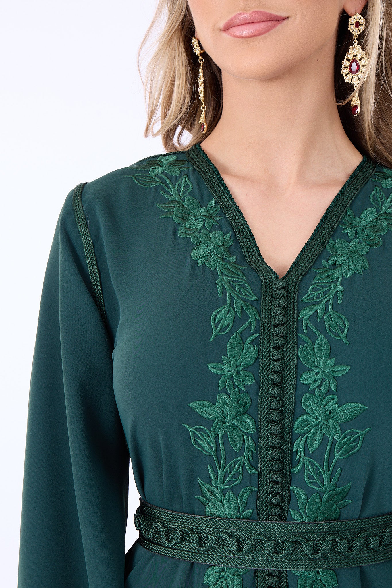 Caftan Chadia Darkgreen