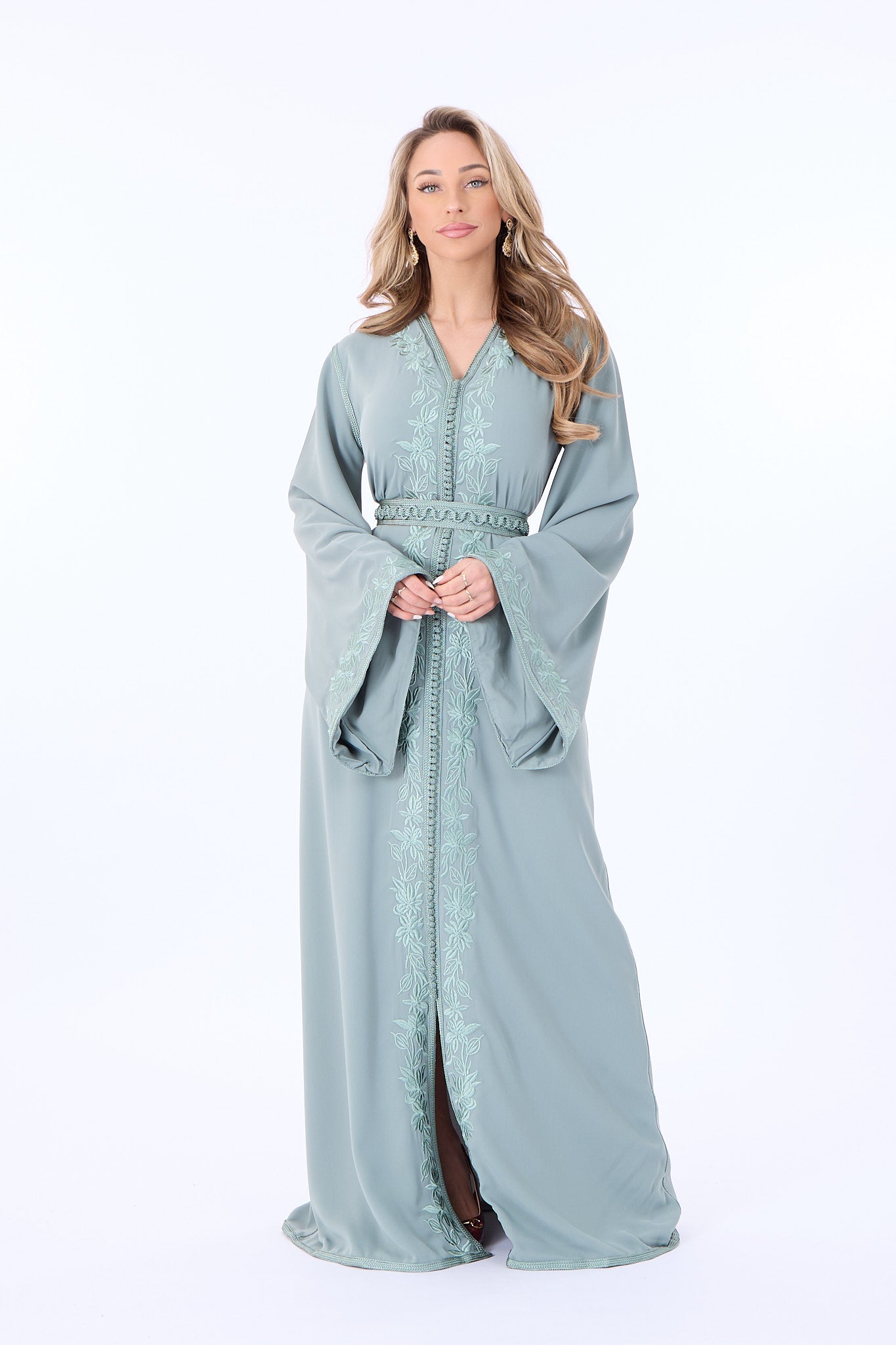 Caftan Chadia Mintgreen