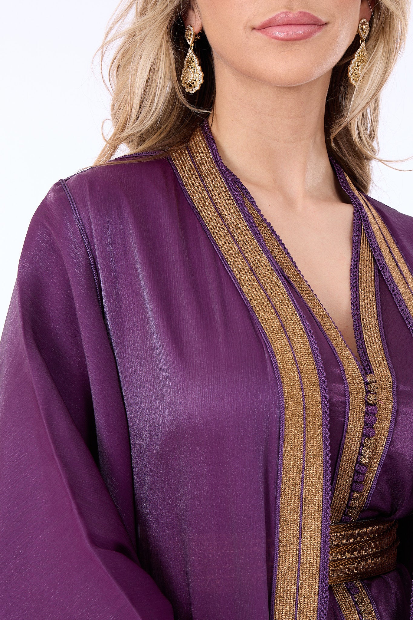 Caftan Narjis Purple