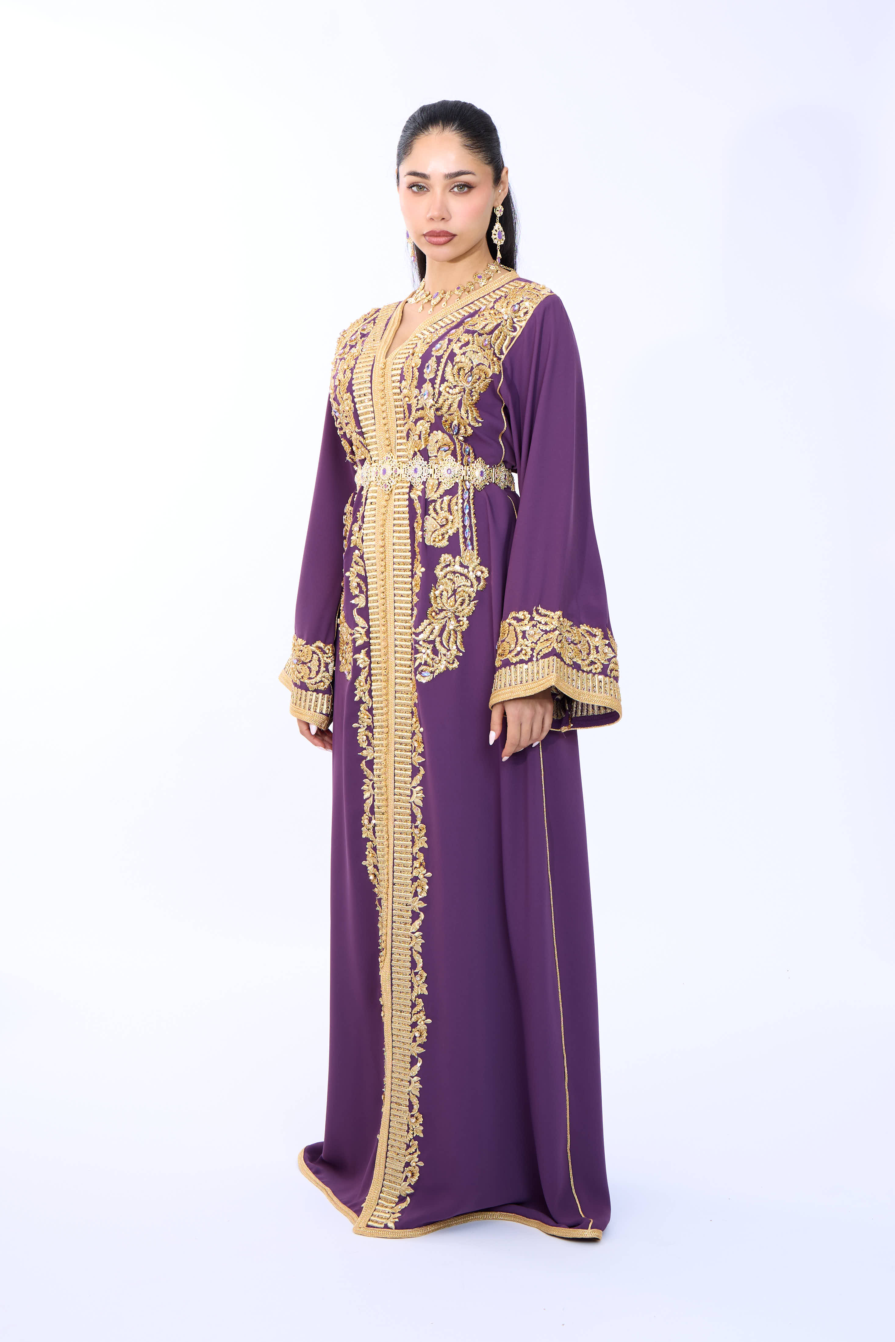 Caftan Diyana Purple