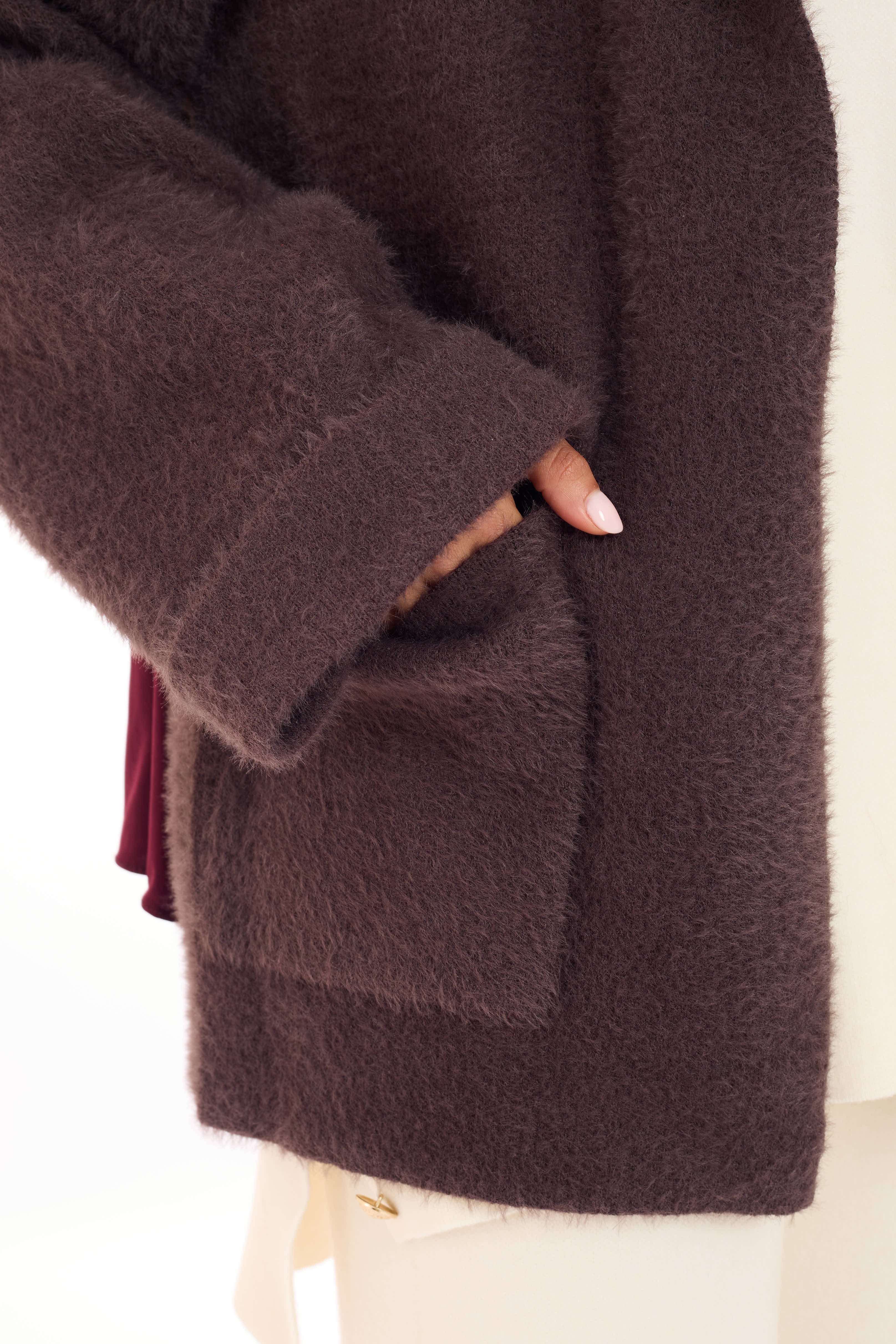 Vest Yu Coffee Brown