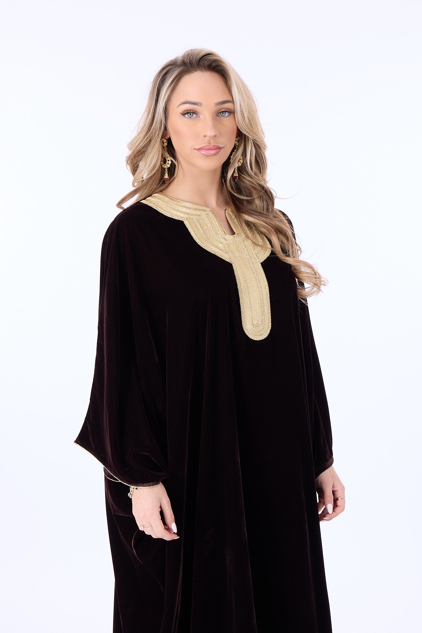 Caftan Omana Brown