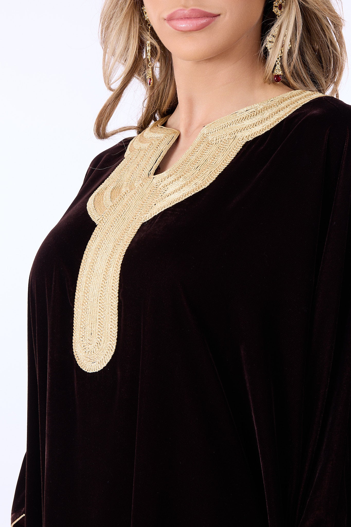 Caftan Omana Brown