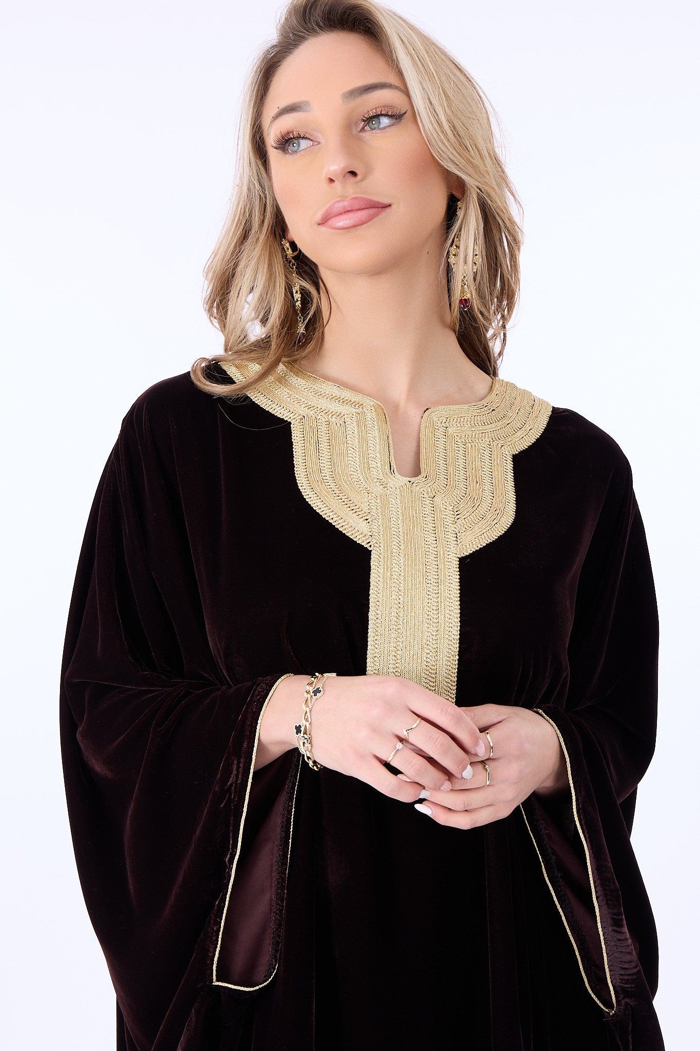Caftan Omana Brown