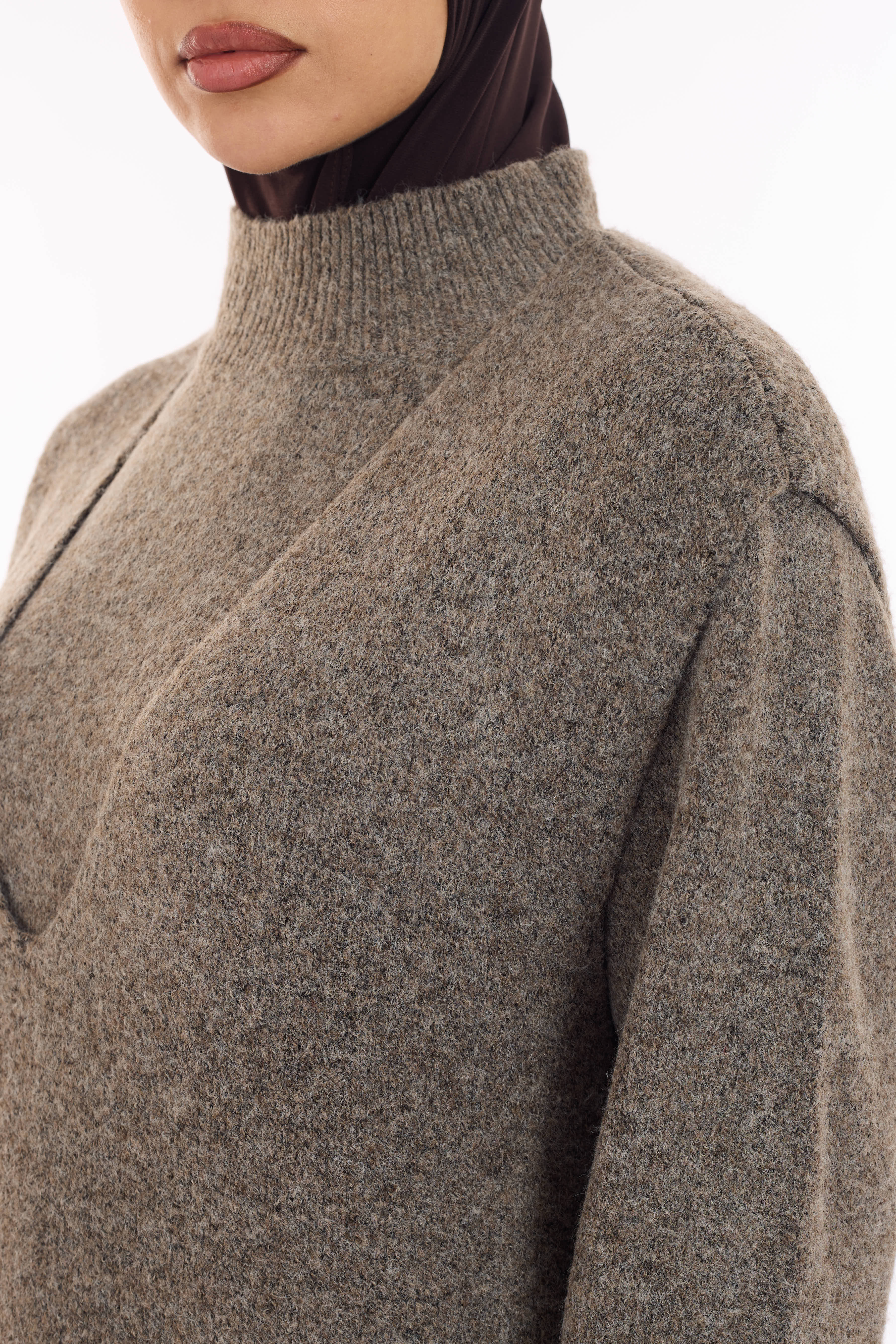 Sweater Zu Coffee Brown