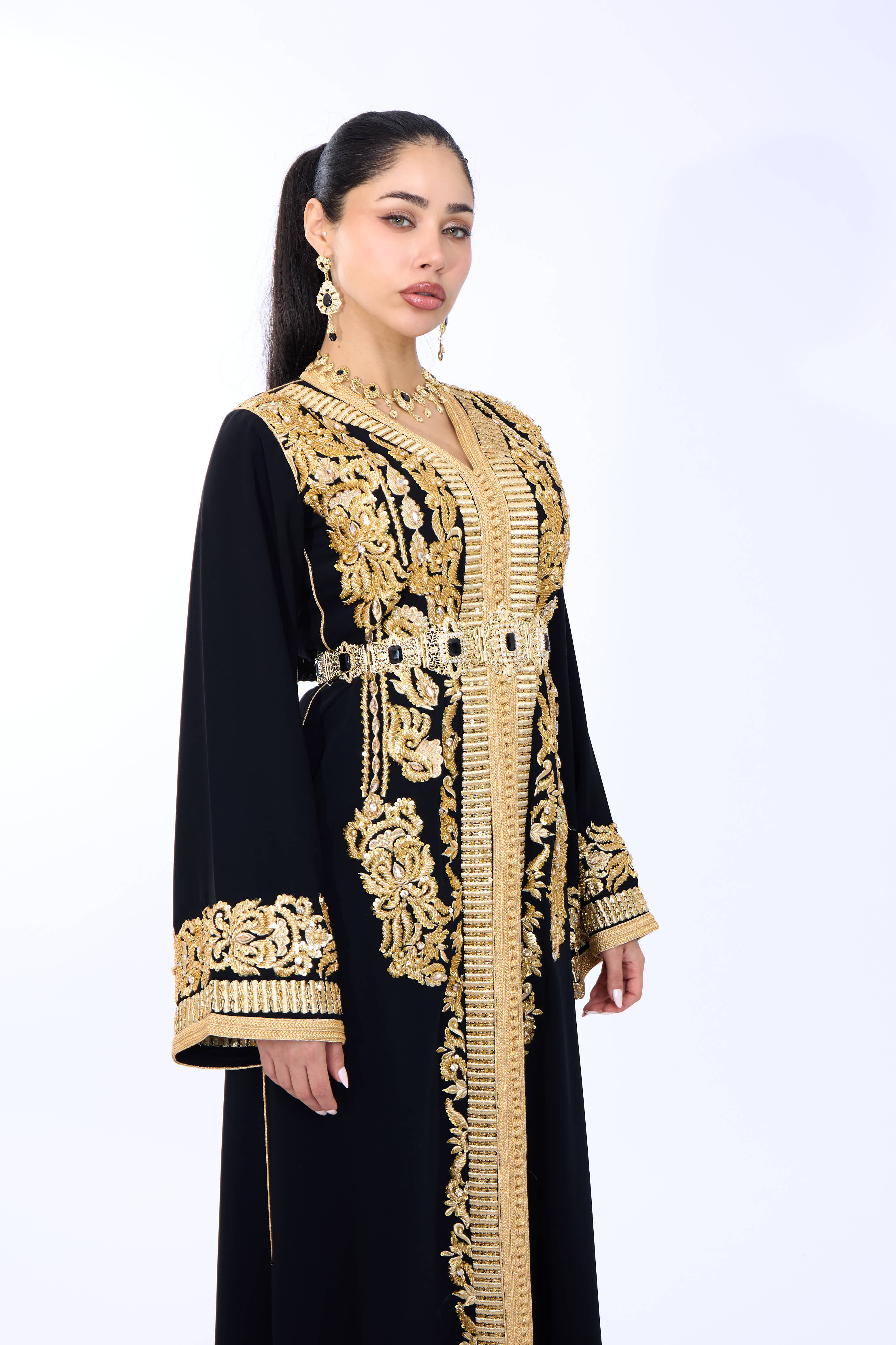Caftan Diyana Black