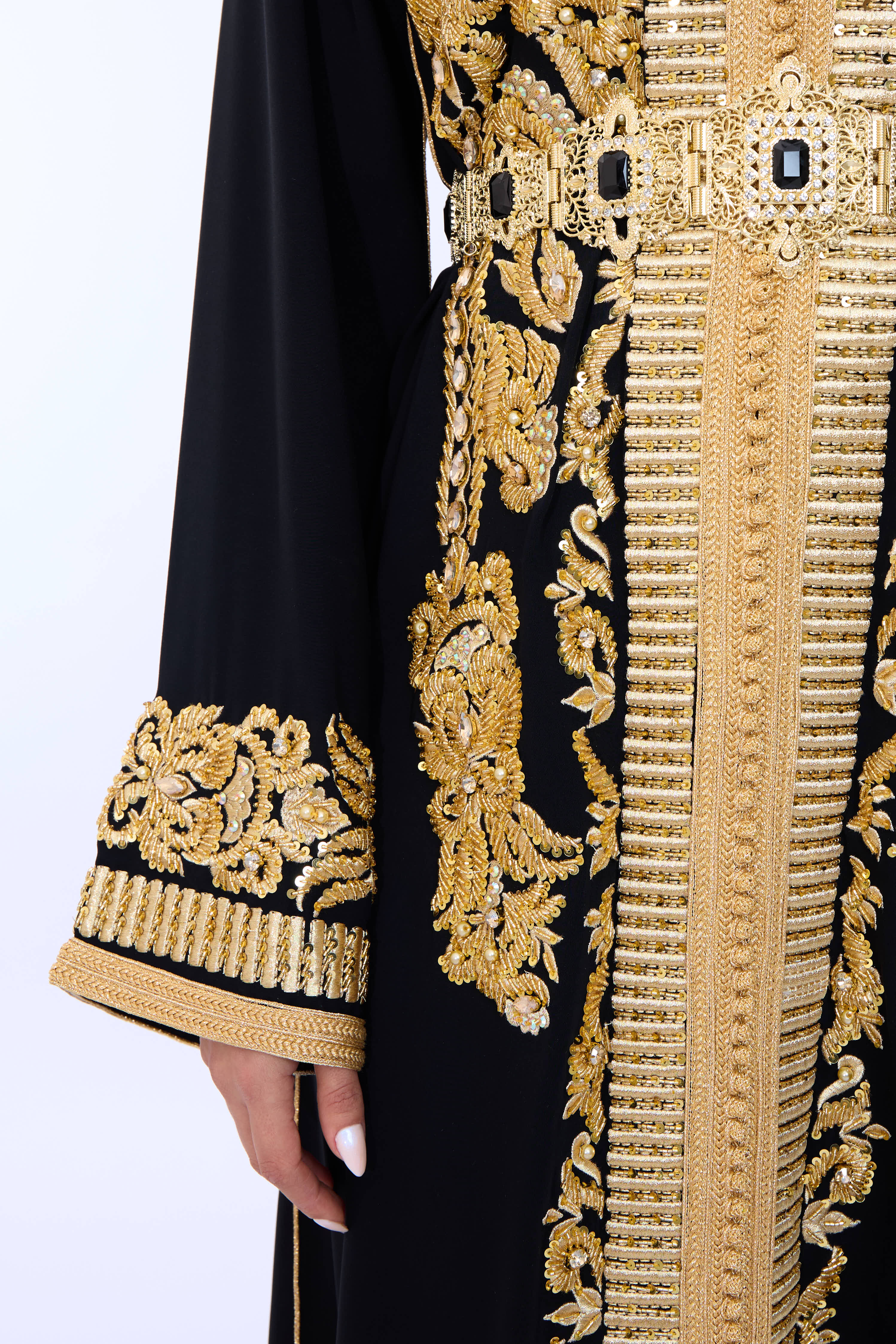 Caftan Diyana Black