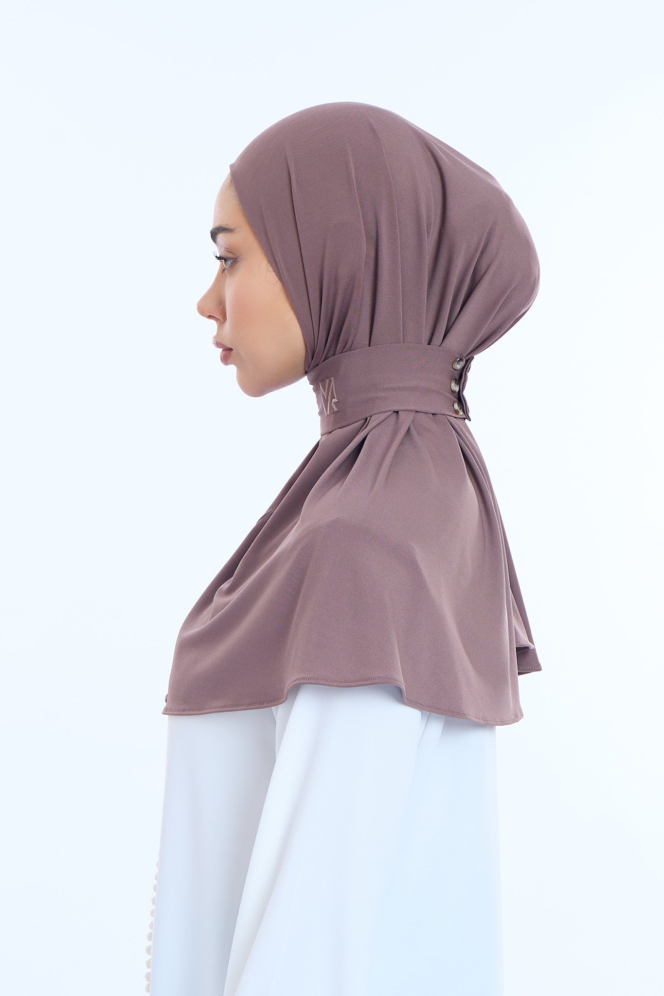 Instant Hijab Premium I Cocoa Brown