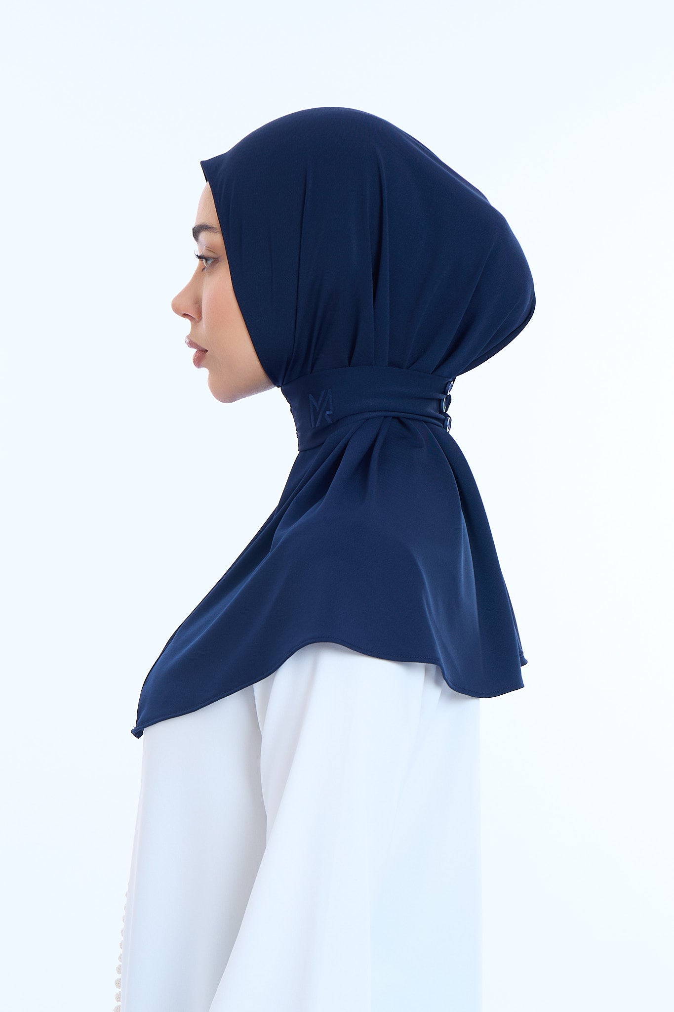 Instant Hijab Premium I Deep Navy