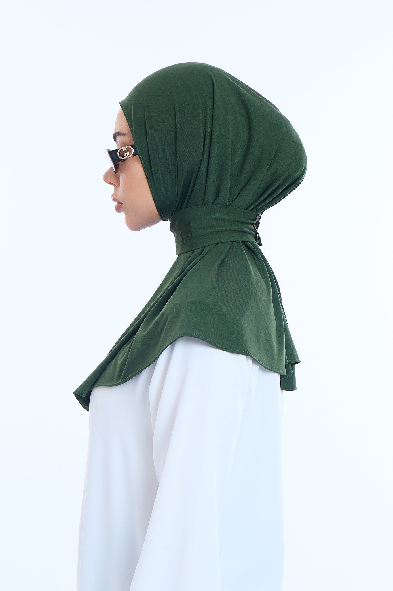 Instant Hijab Premium I Deep Olive