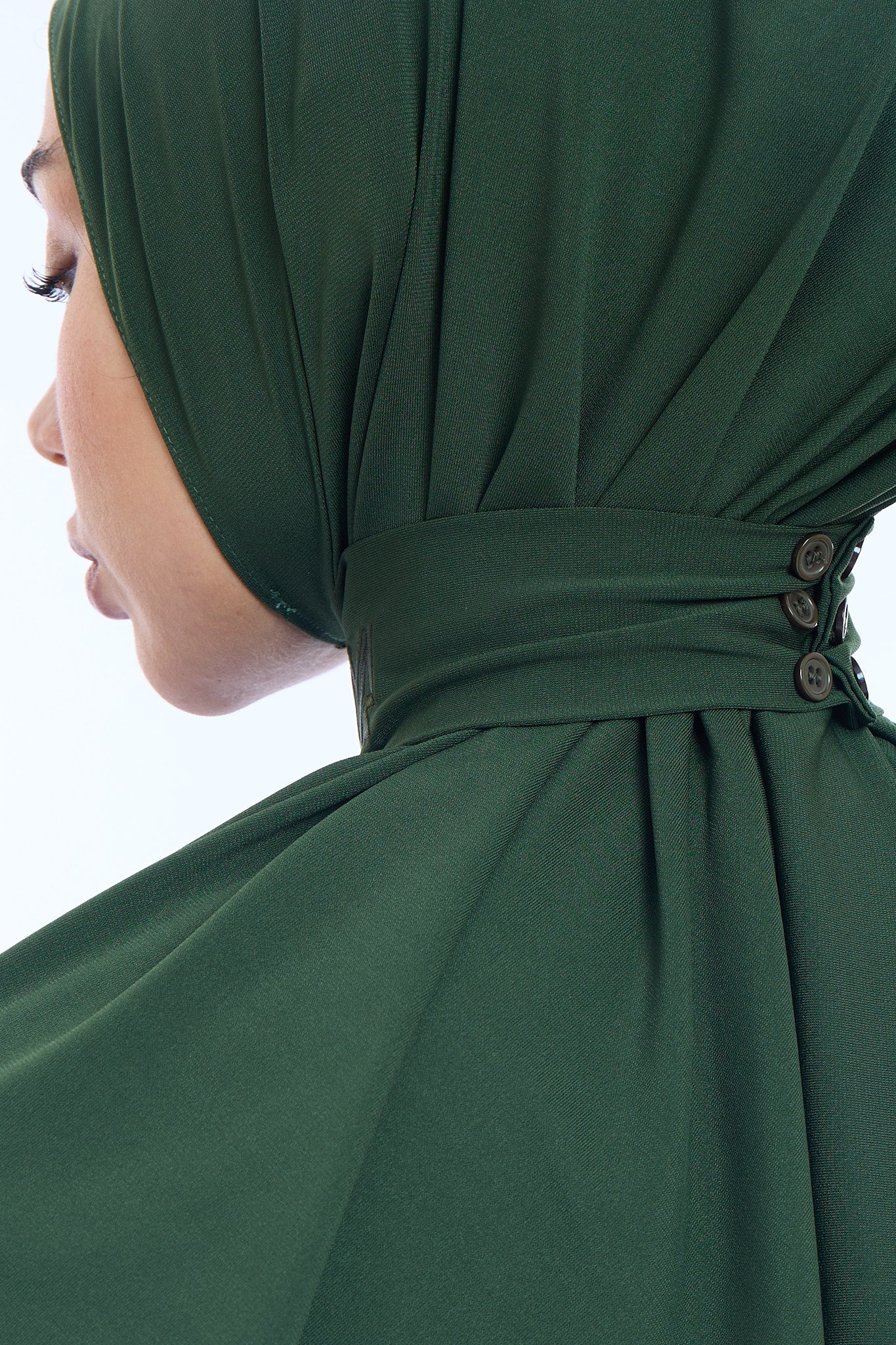Instant Hijab Premium I Deep Olive