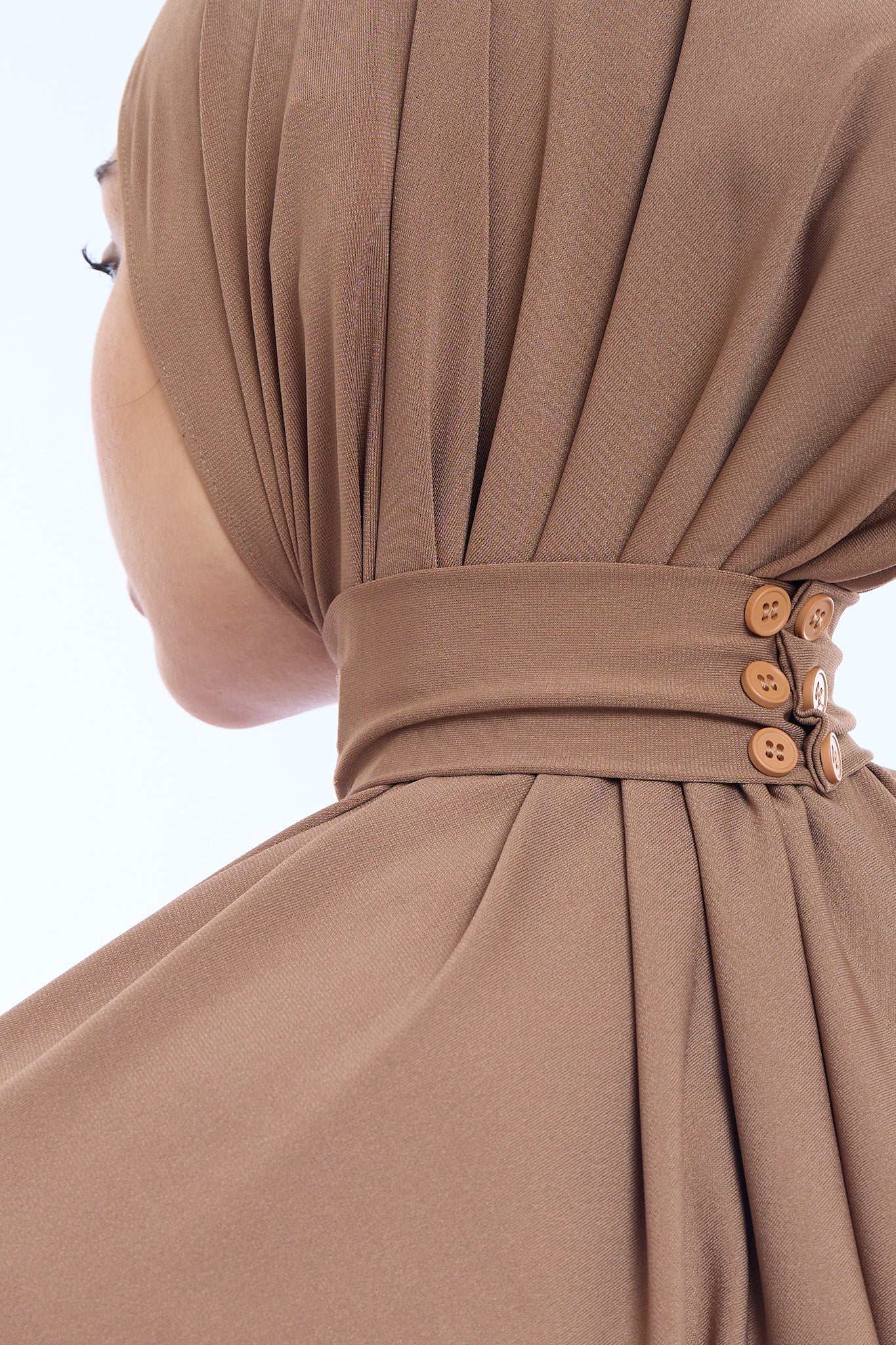Instant Hijab Premium I Walnut Brown