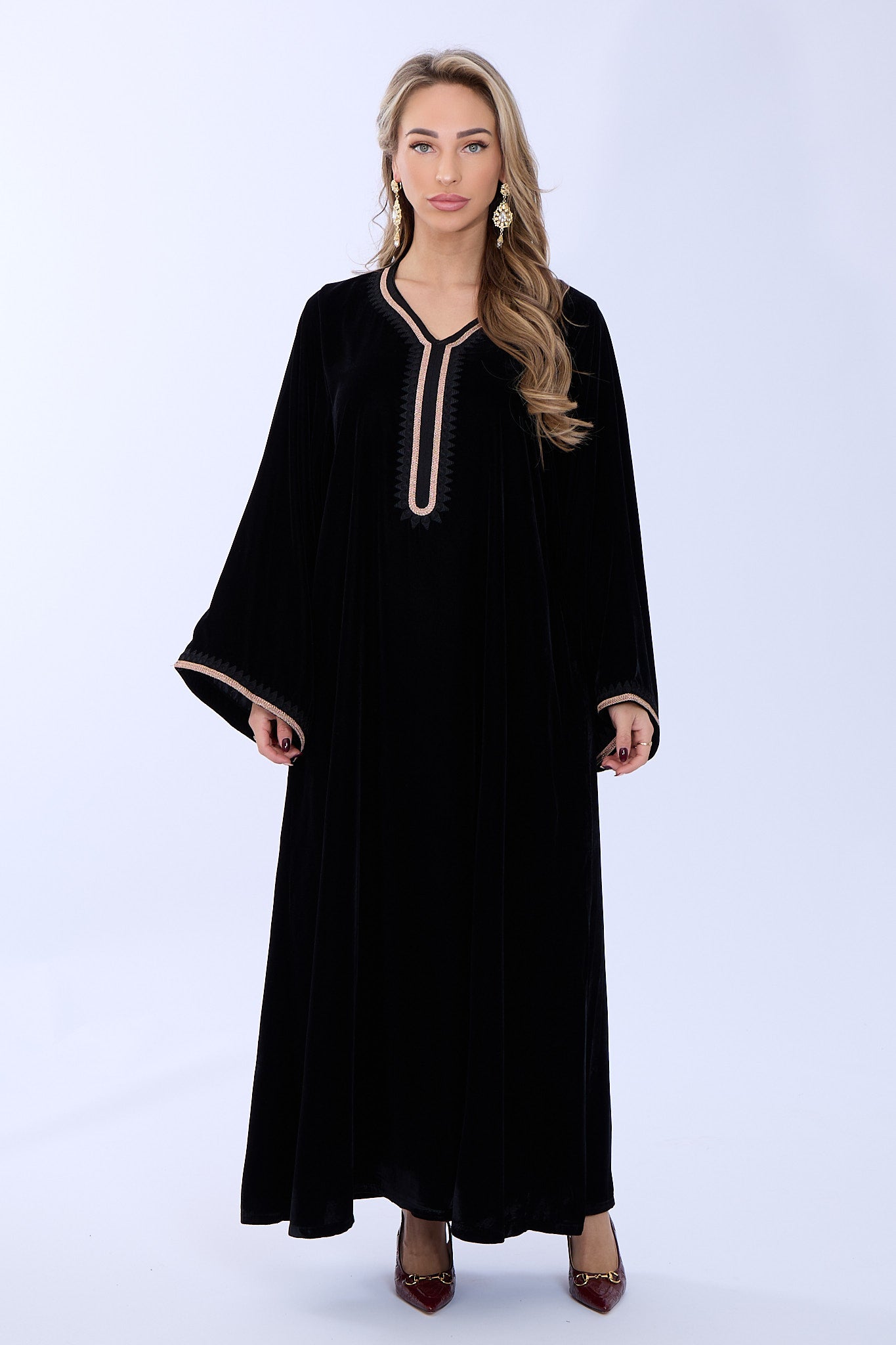 Caftan Dania Black