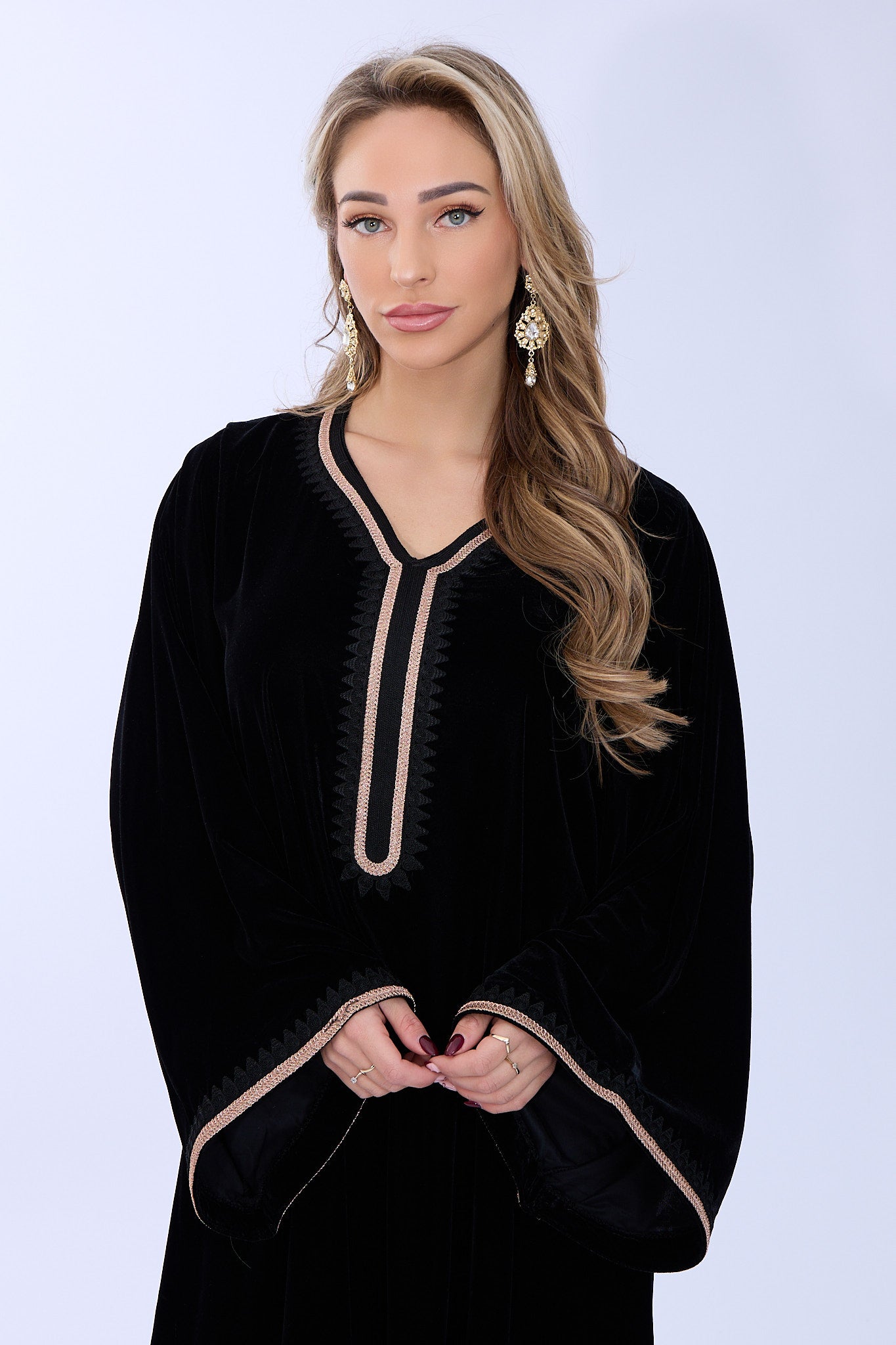 Caftan Dania Black