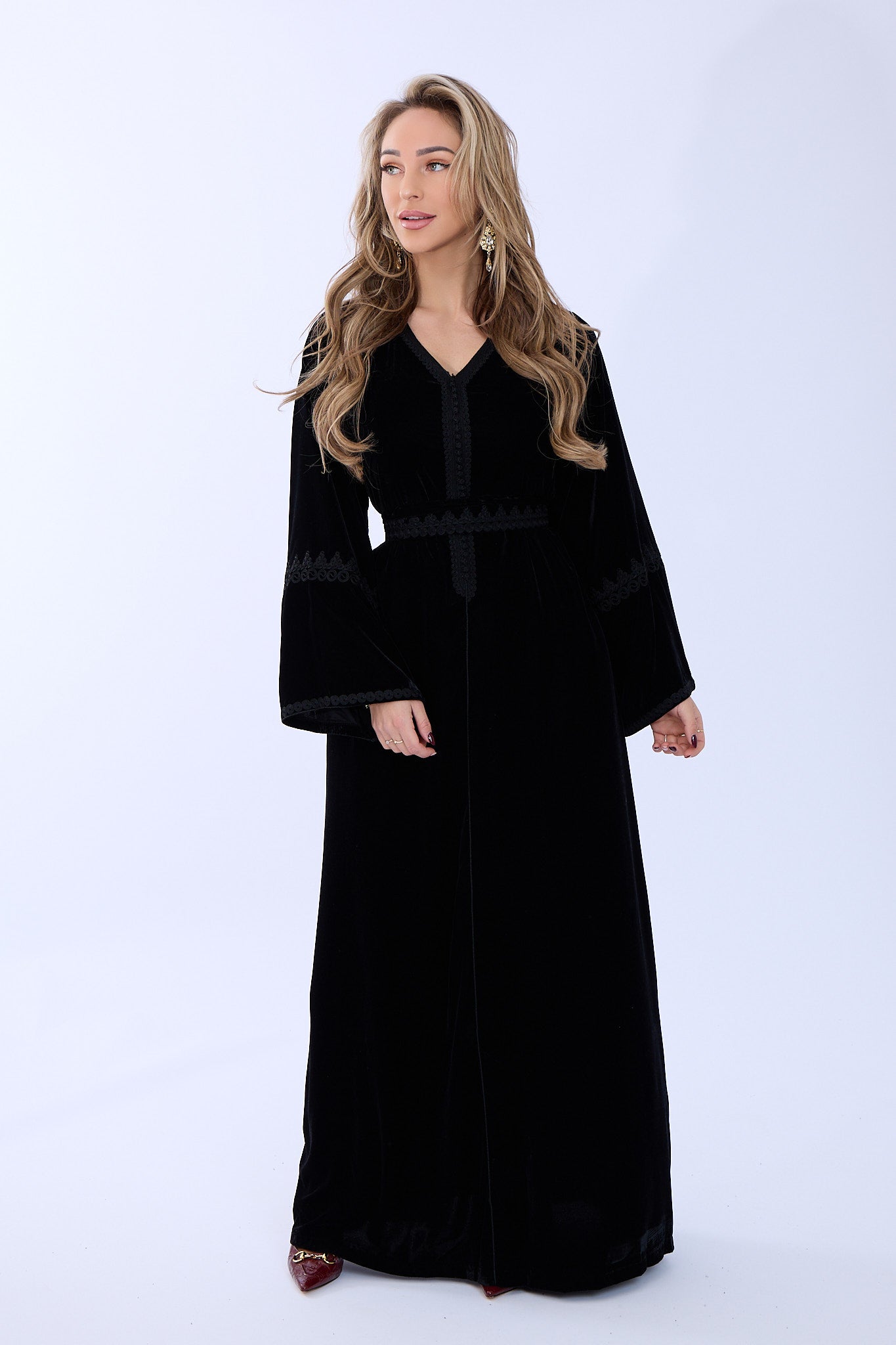 Caftan Majda Black