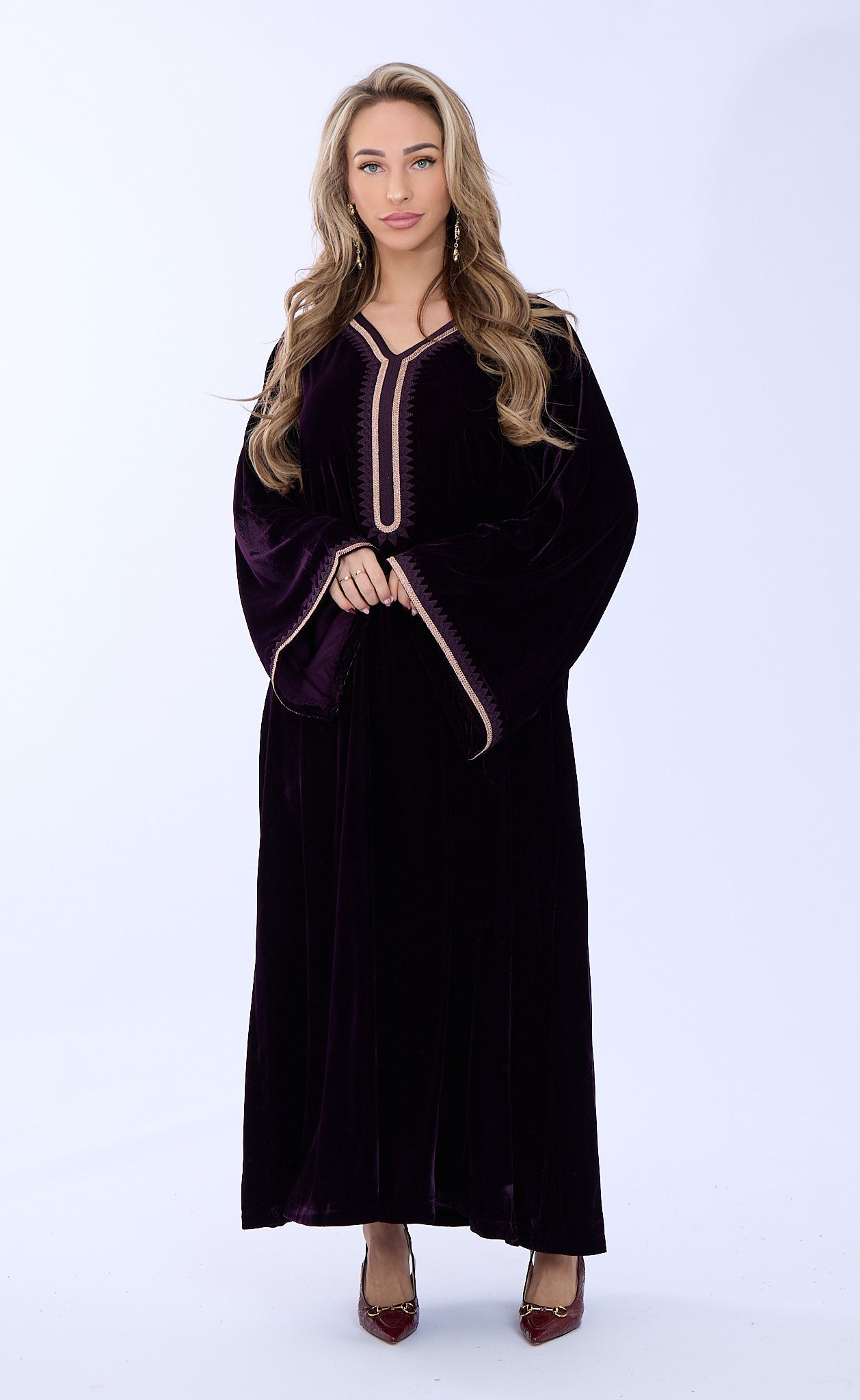 Caftan Dania Purple