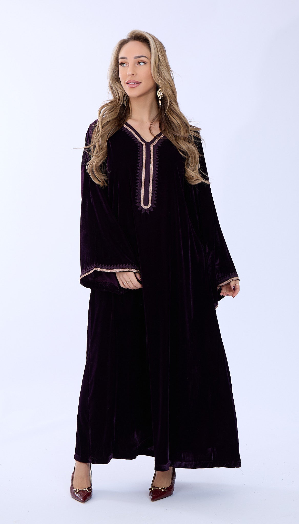 Caftan Dania Purple