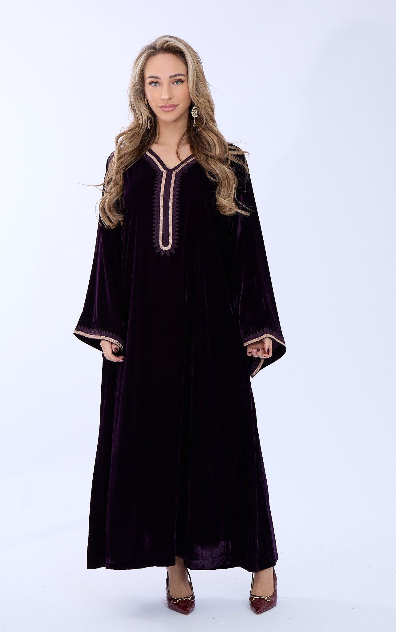 Caftan Dania Purple