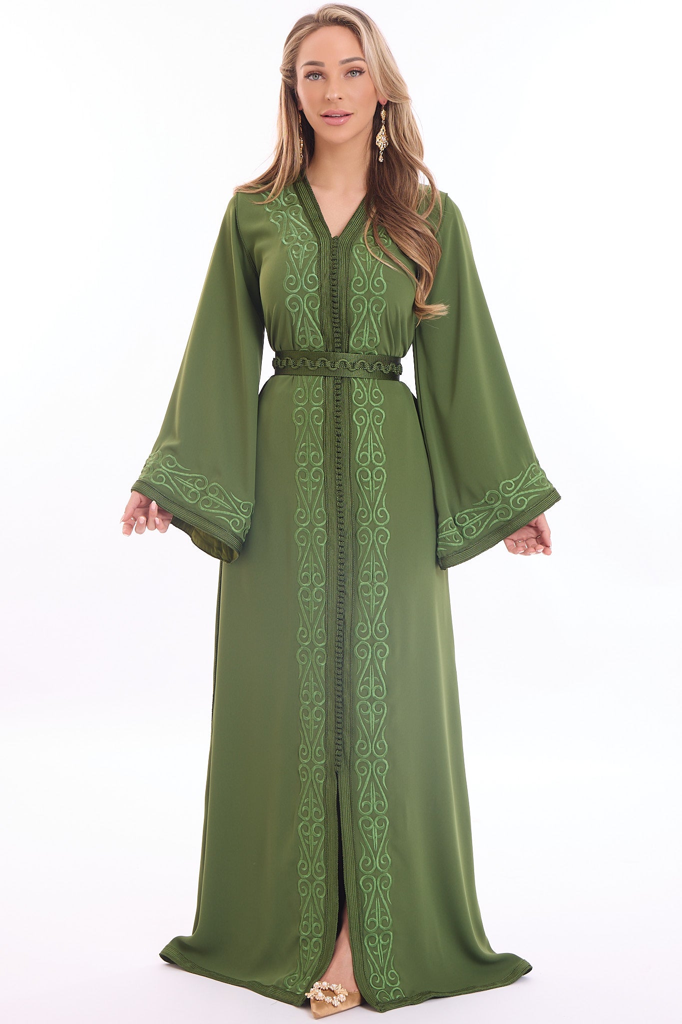 Caftan Fana Olivegreen