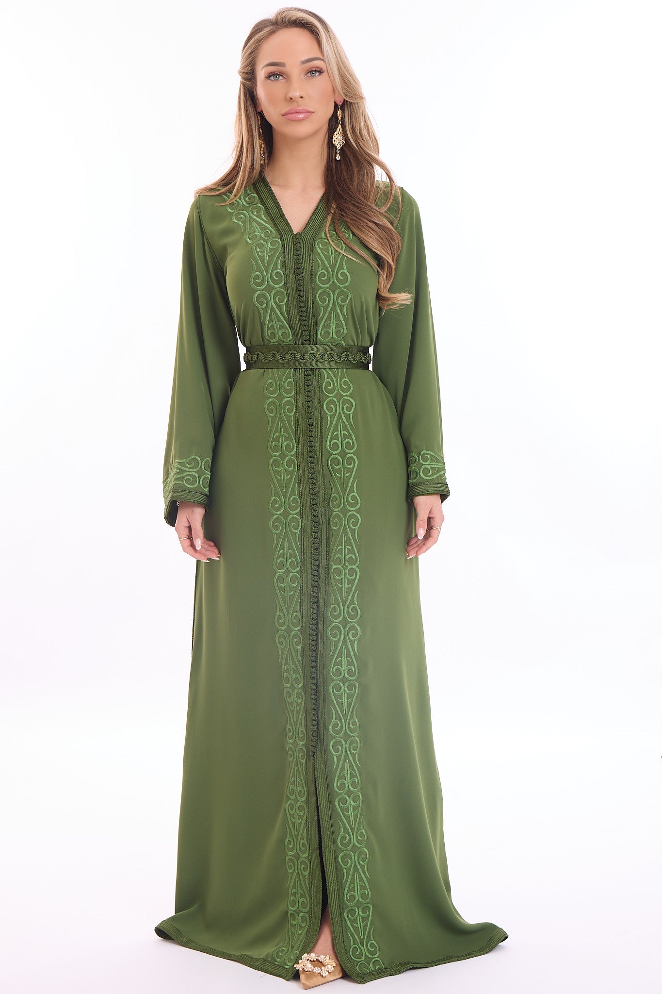 Caftan Fana Olivegreen