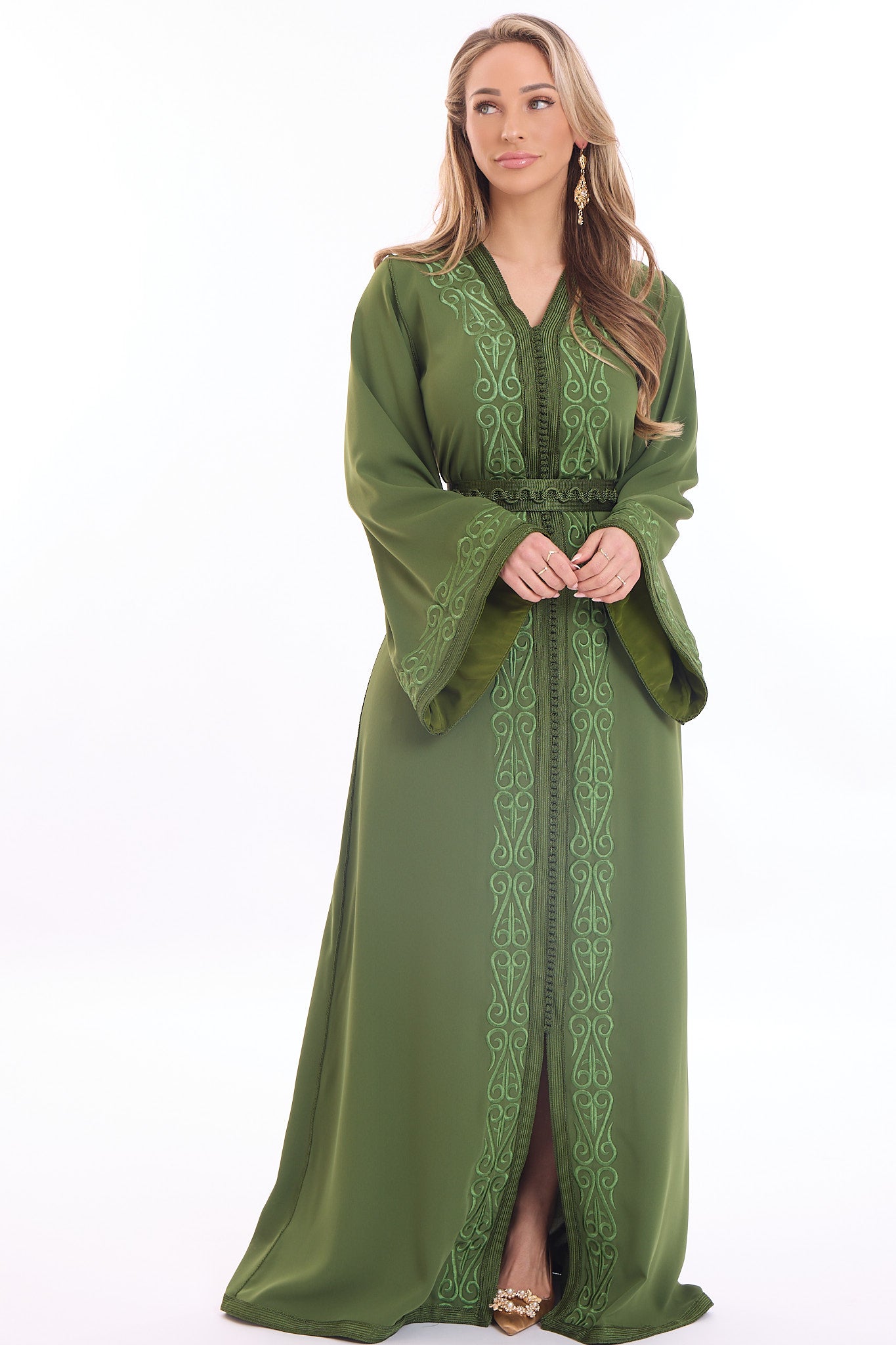 Caftan Fana Olivegreen