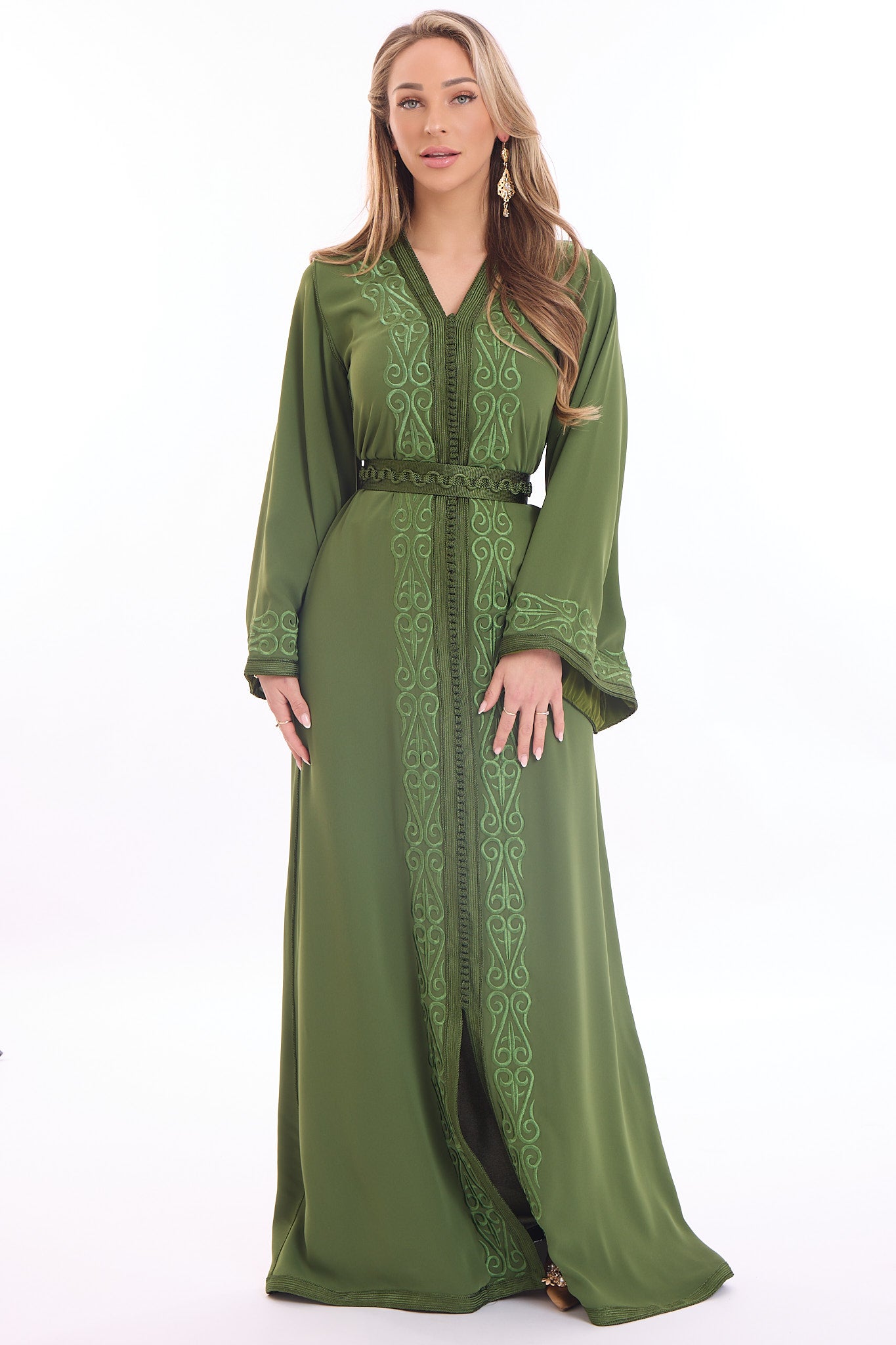 Caftan Fana Olivegreen