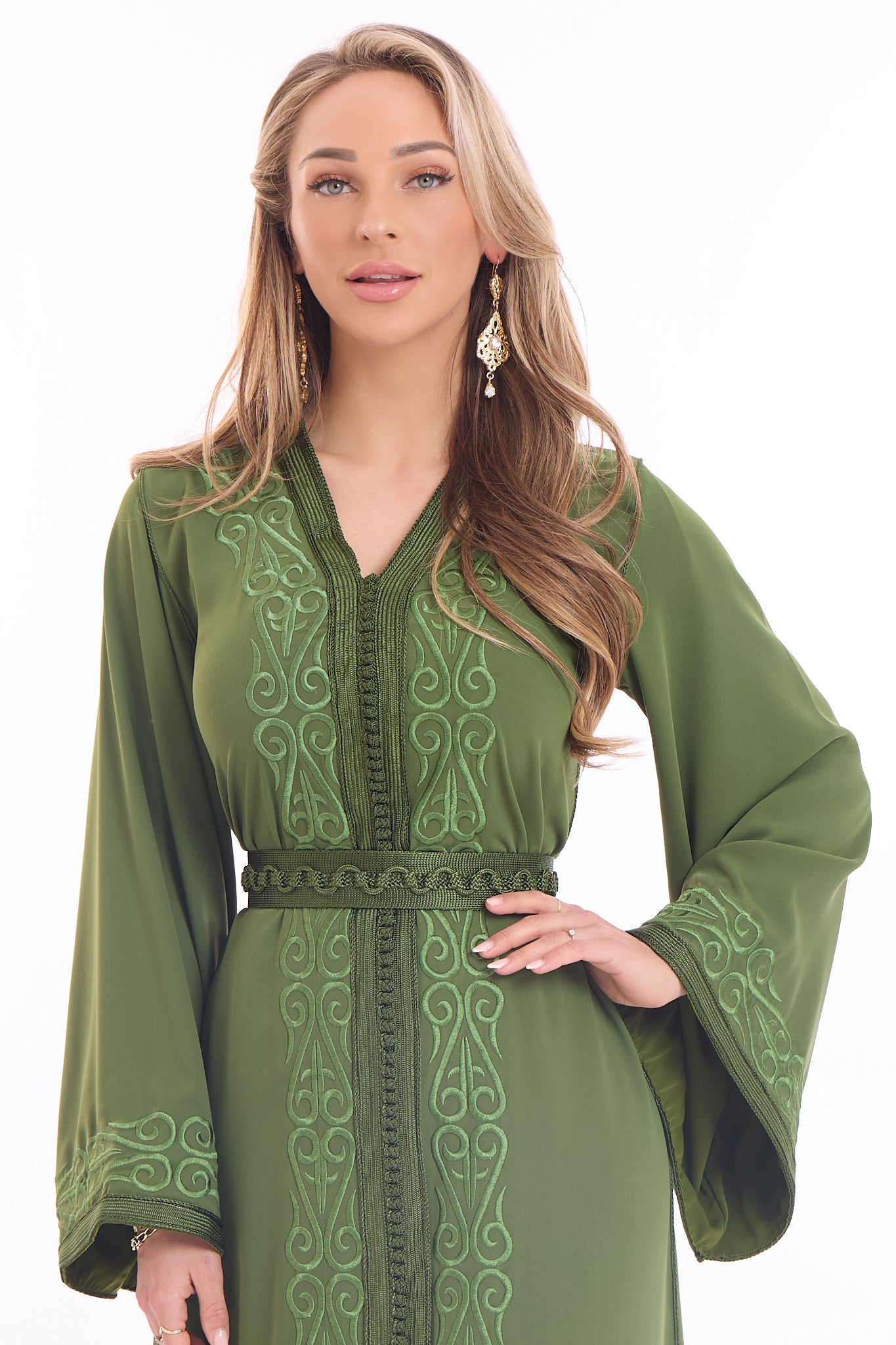 Caftan Fana Olivegreen