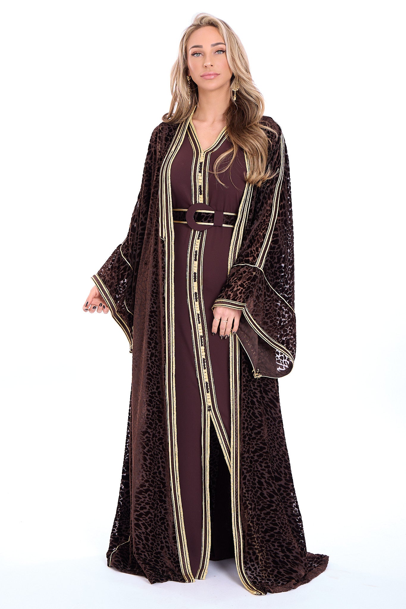 Caftan Anissa Brown