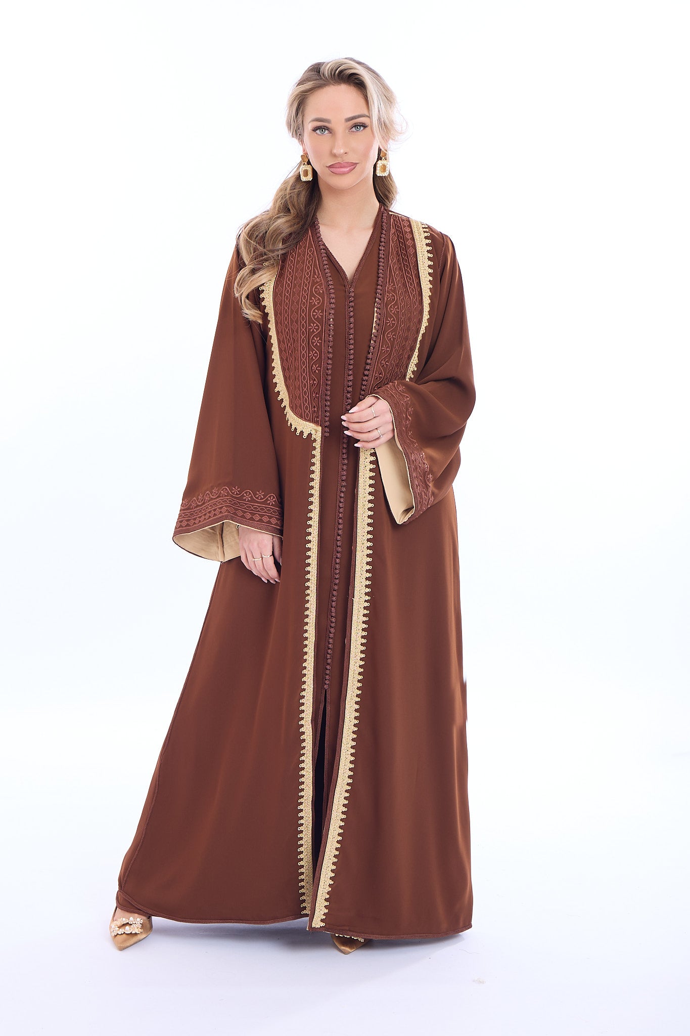 Caftan Asmahan Brown