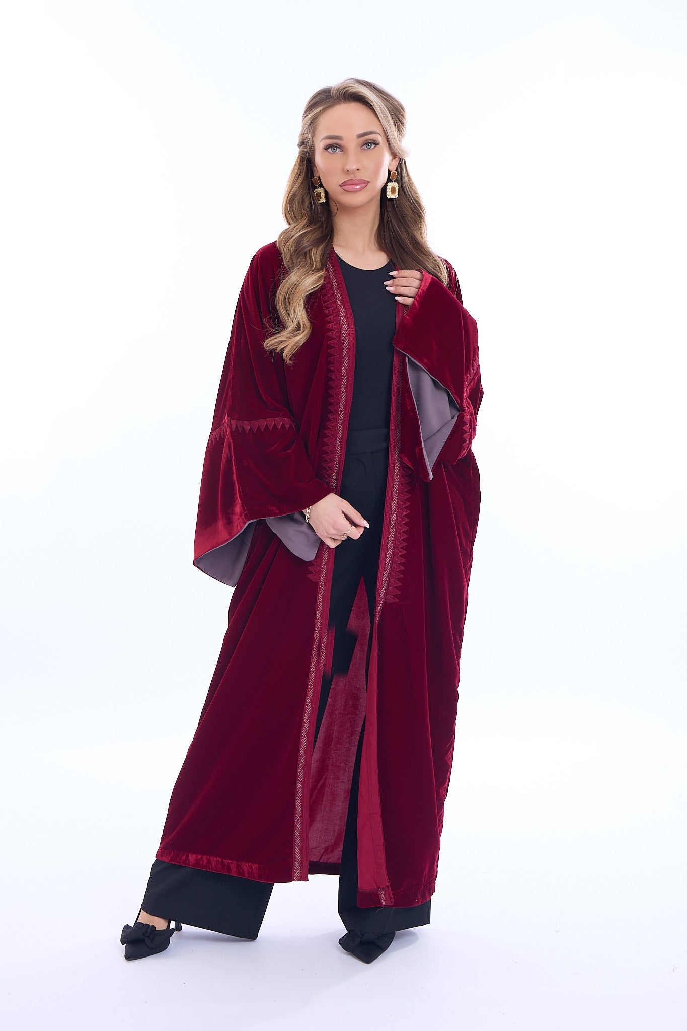 Kimono Celine Bordeaux