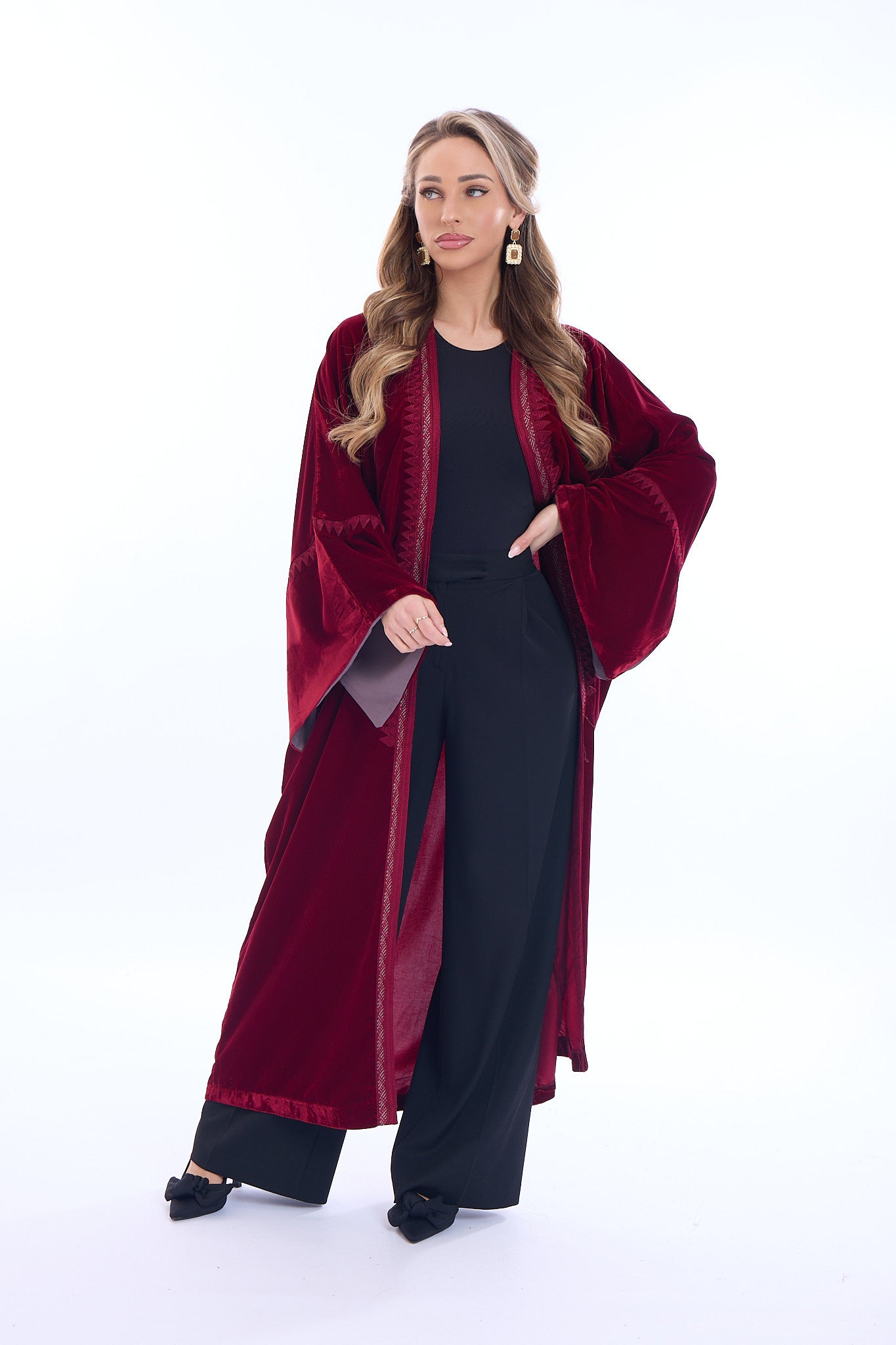Kimono Celine Bordeaux