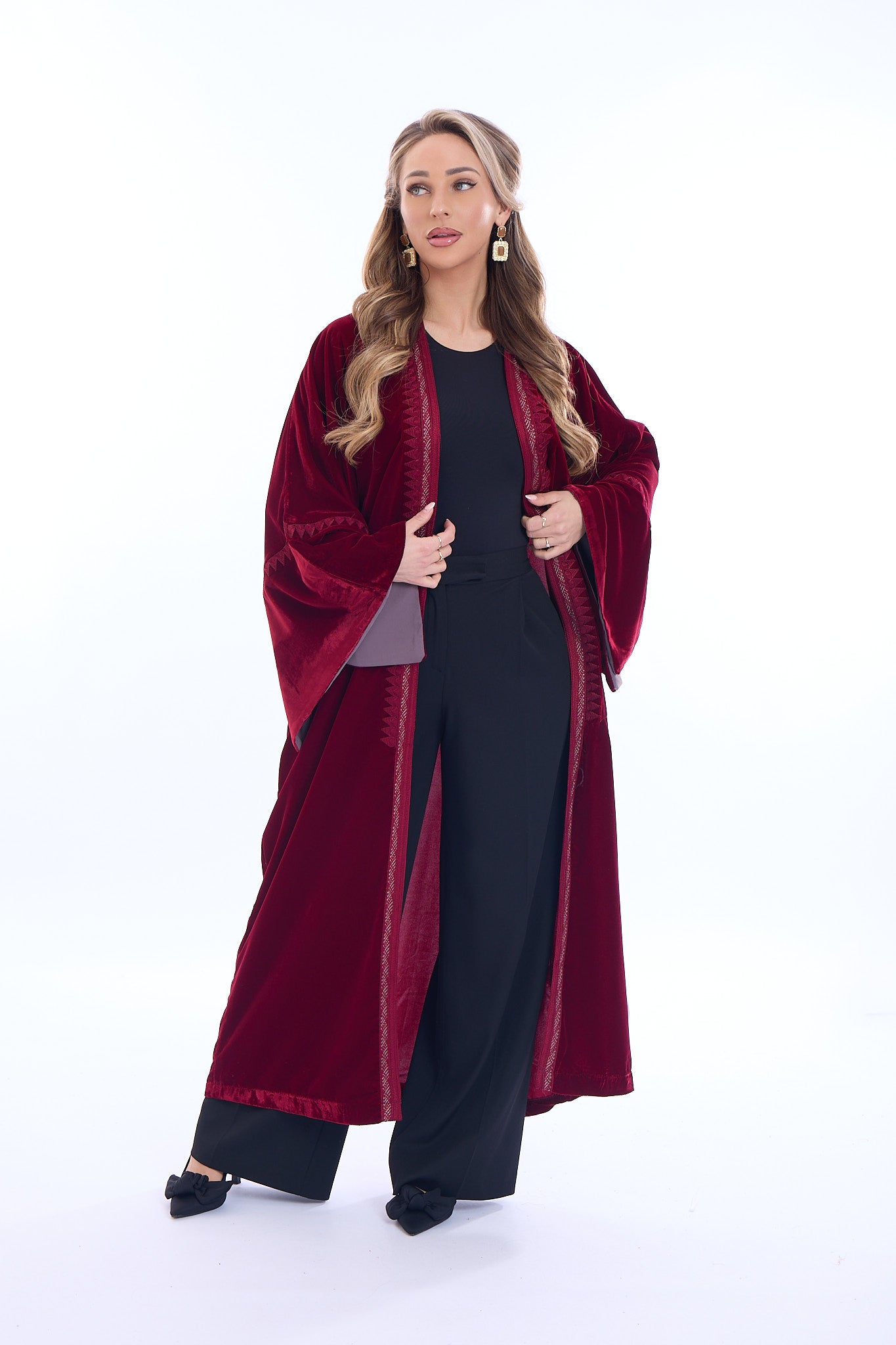 Kimono Celine Bordeaux