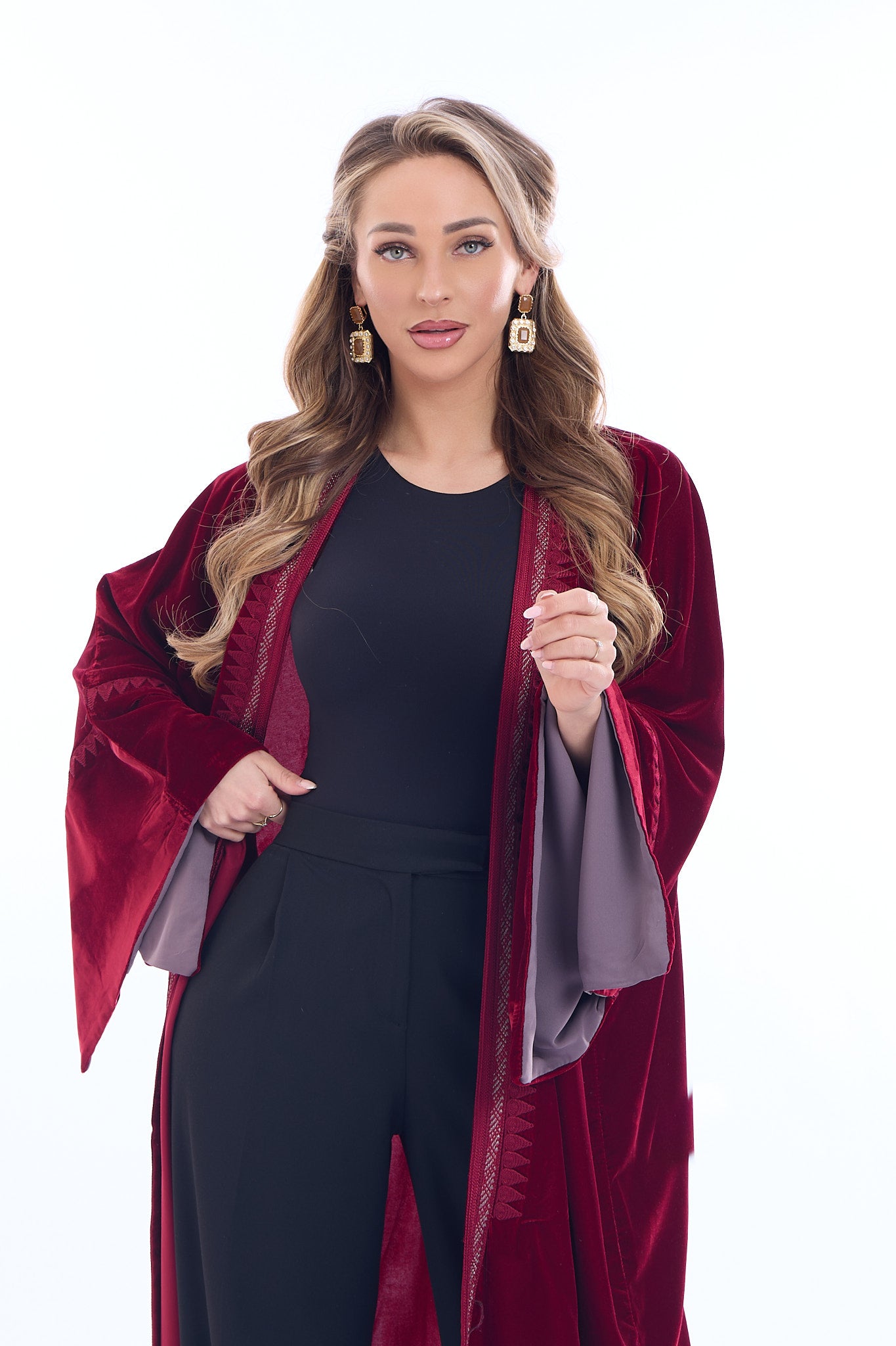 Kimono Celine Bordeaux