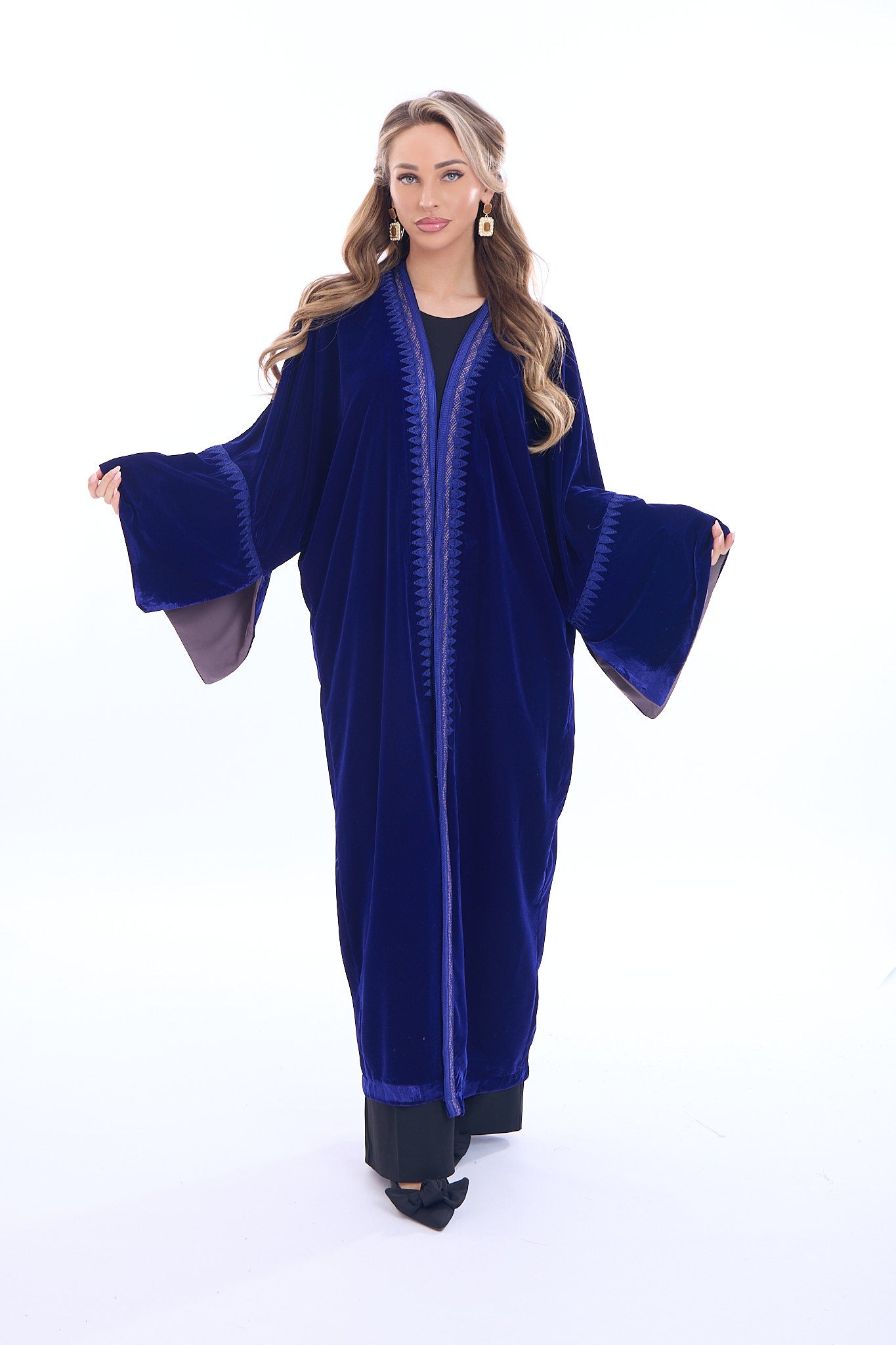 Kimono Celine Royalblue